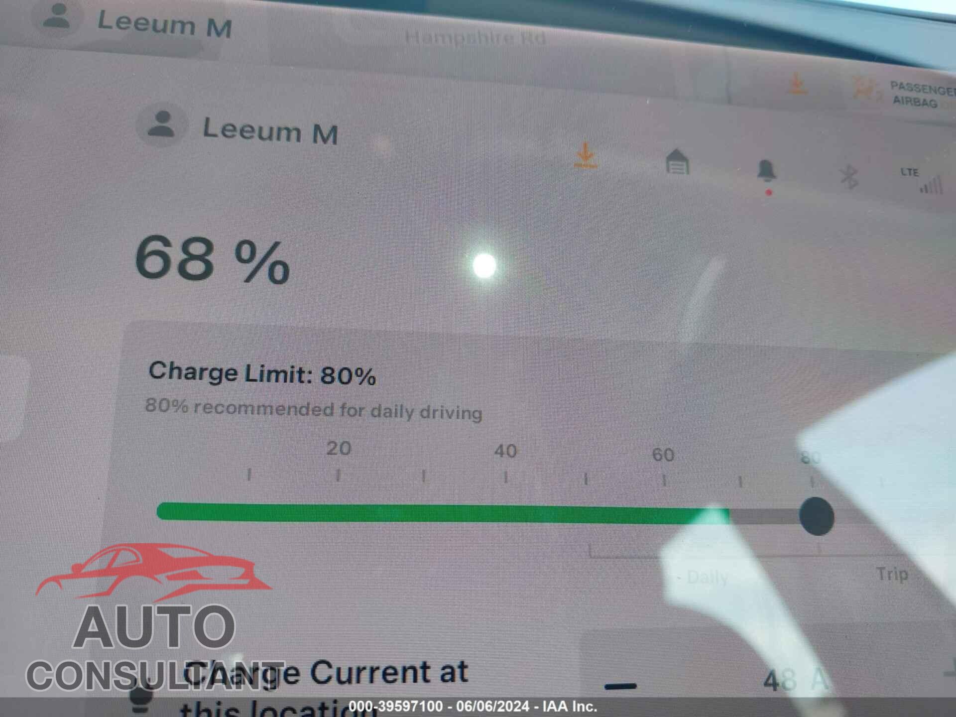 TESLA MODEL 3 2020 - 5YJ3E1EC5LF586935
