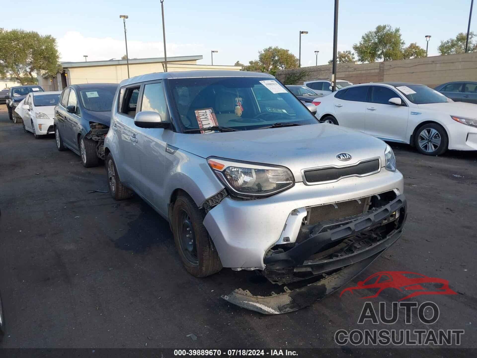 KIA SOUL 2016 - KNDJN2A2XG7828219