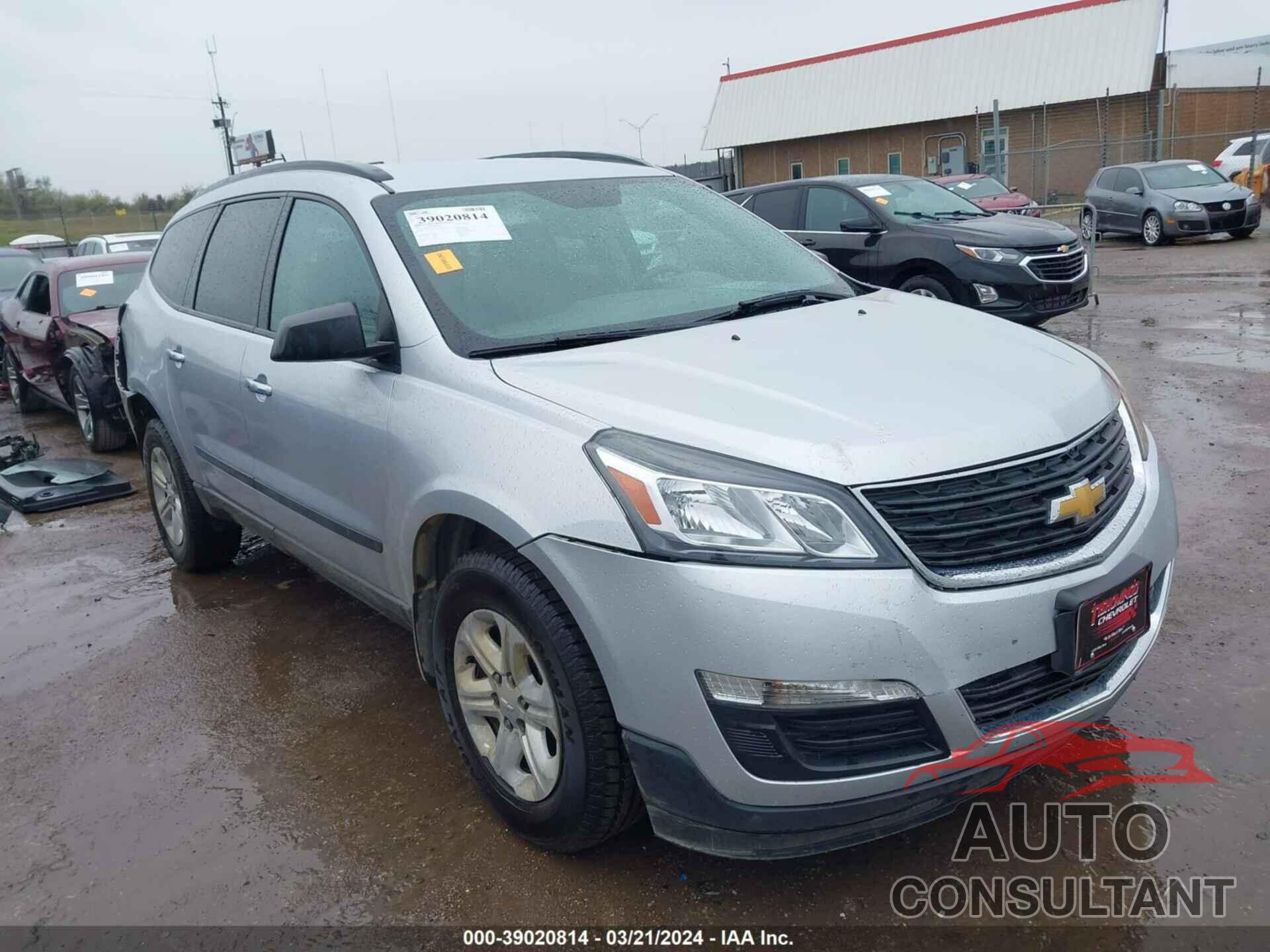 CHEVROLET TRAVERSE 2016 - 1GNKRFKD6GJ134346