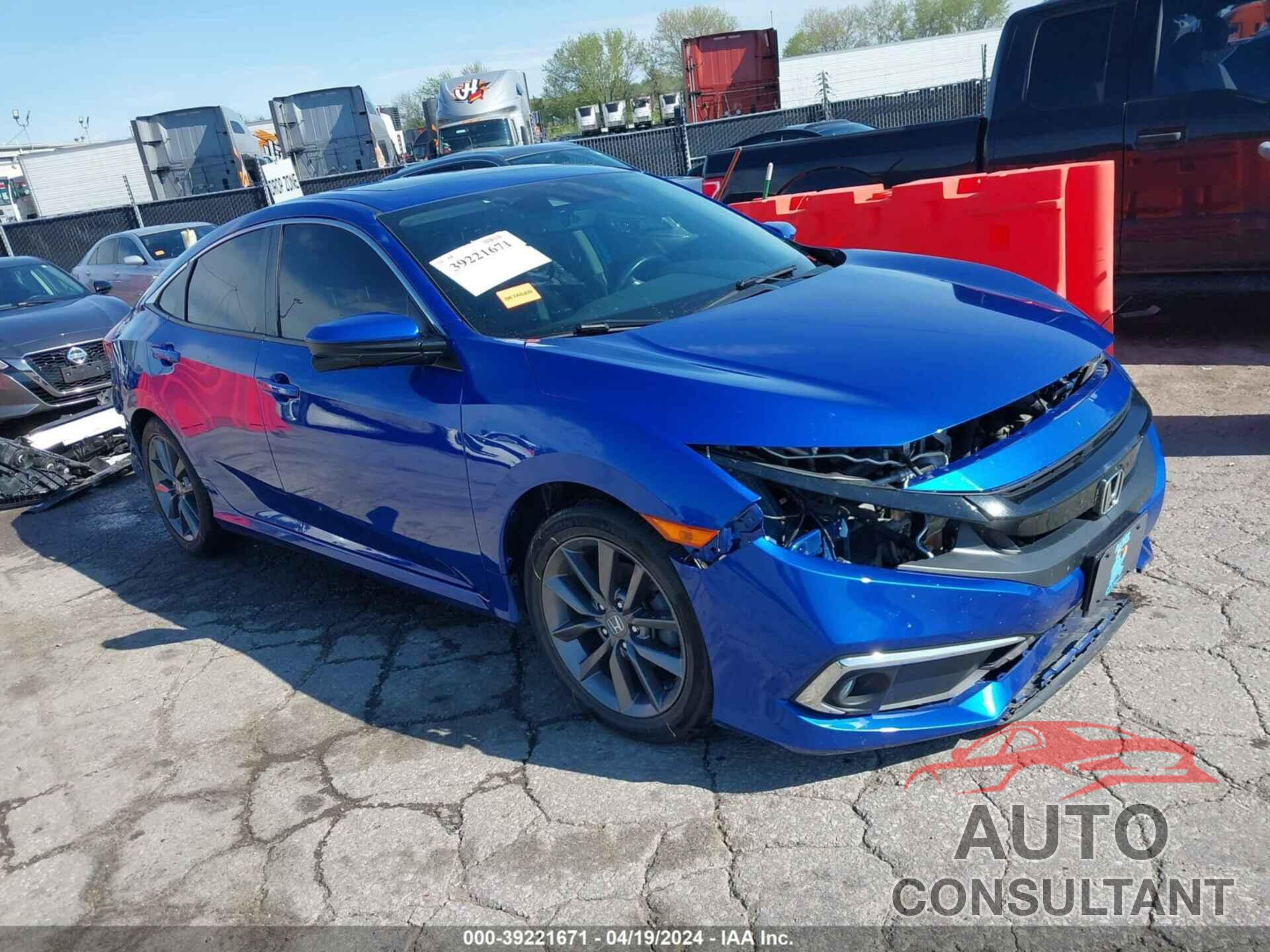 HONDA CIVIC 2020 - 19XFC1F76LE206477