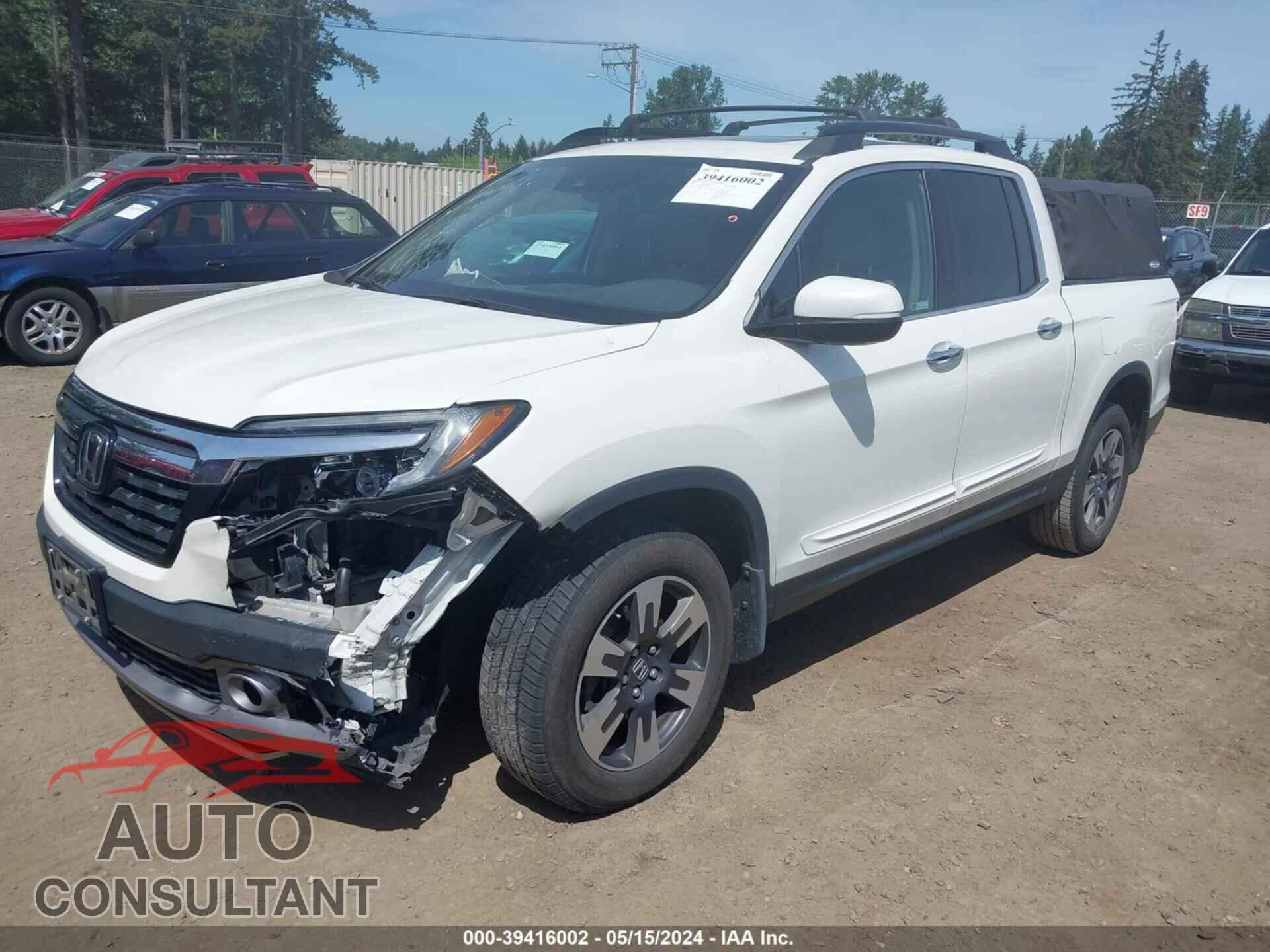 HONDA RIDGELINE 2019 - 5FPYK3F79KB032282
