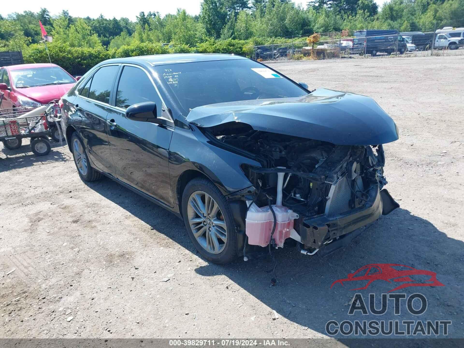 TOYOTA CAMRY 2017 - 4T1BF1FK0HU386702