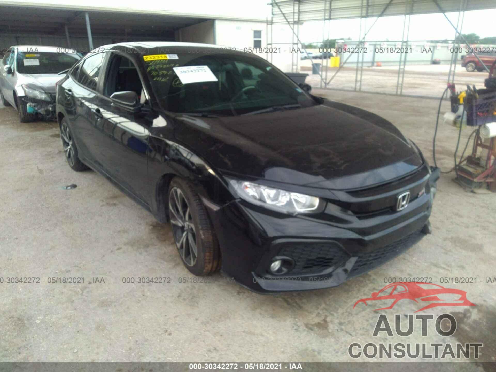 HONDA CIVIC SI SEDAN 2018 - 2HGFC1E55JH705922