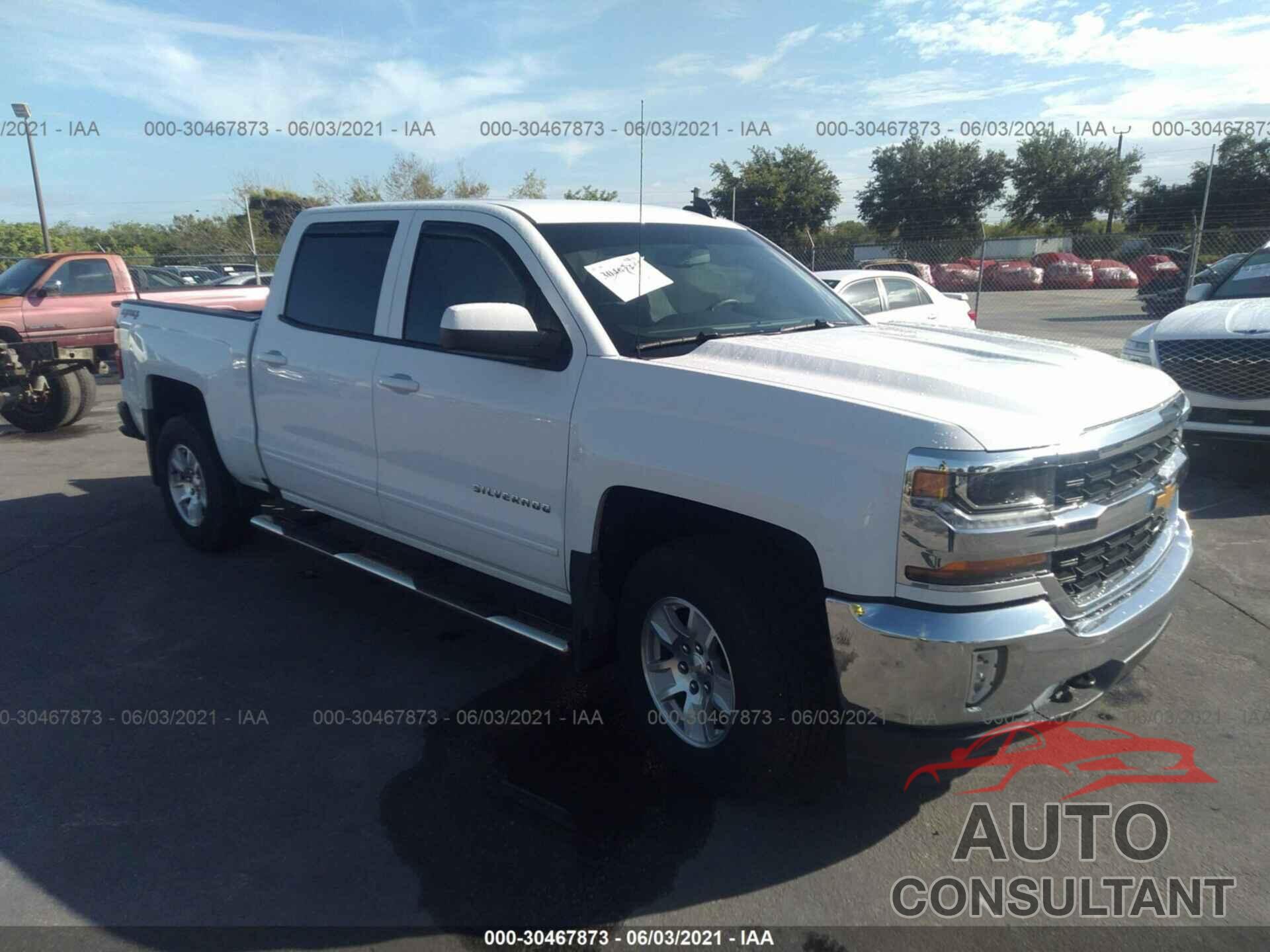 CHEVROLET SILVERADO 1500 2018 - 3GCUKREC2JG406653