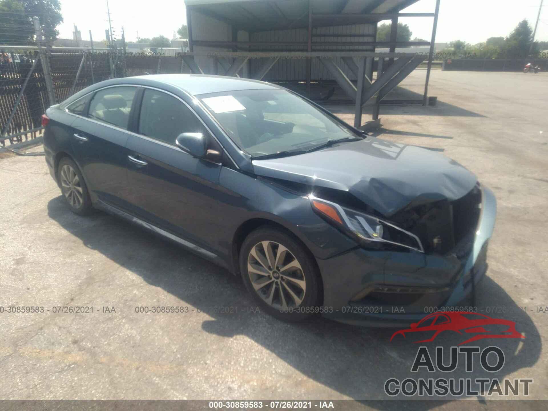 HYUNDAI SONATA 2016 - 5NPE34AF1GH290141
