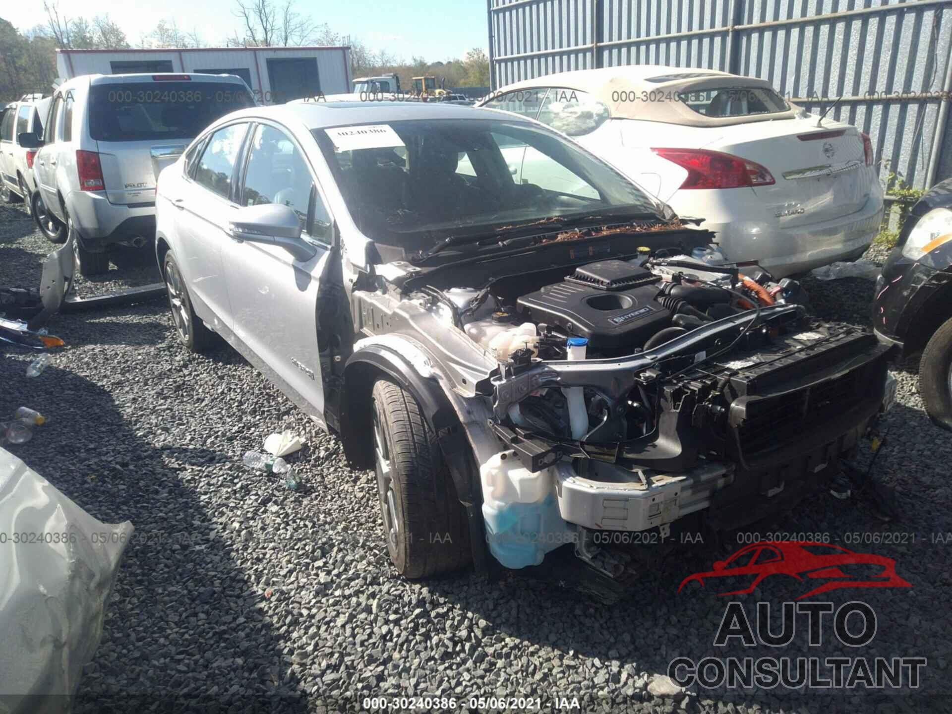 FORD FUSION HYBRID 2019 - 3FA6P0RU7KR158159