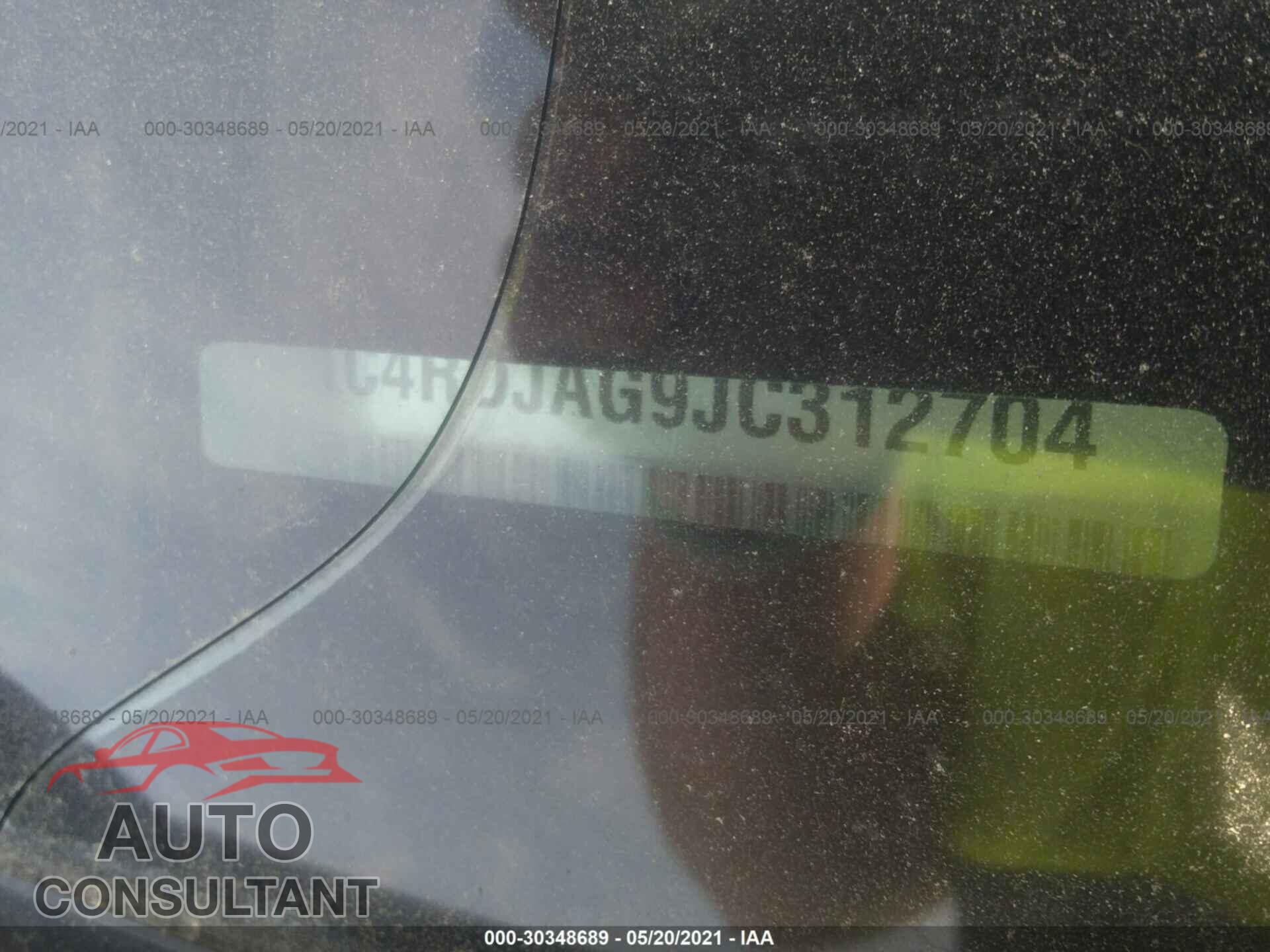 DODGE DURANGO 2018 - 1C4RDJAG9JC312704