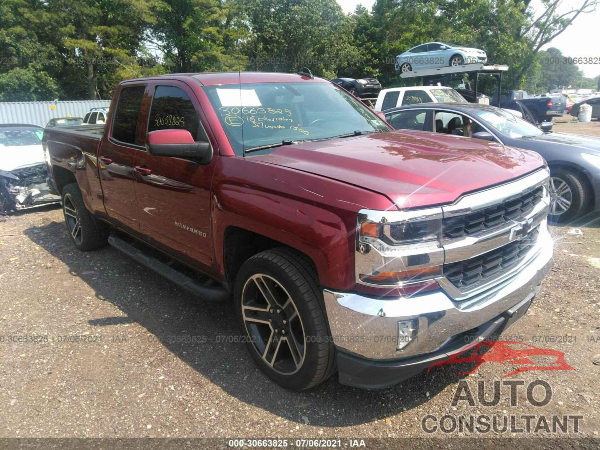 CHEVROLET SILVERADO 1500 2016 - 1GCVKREC4GZ180645