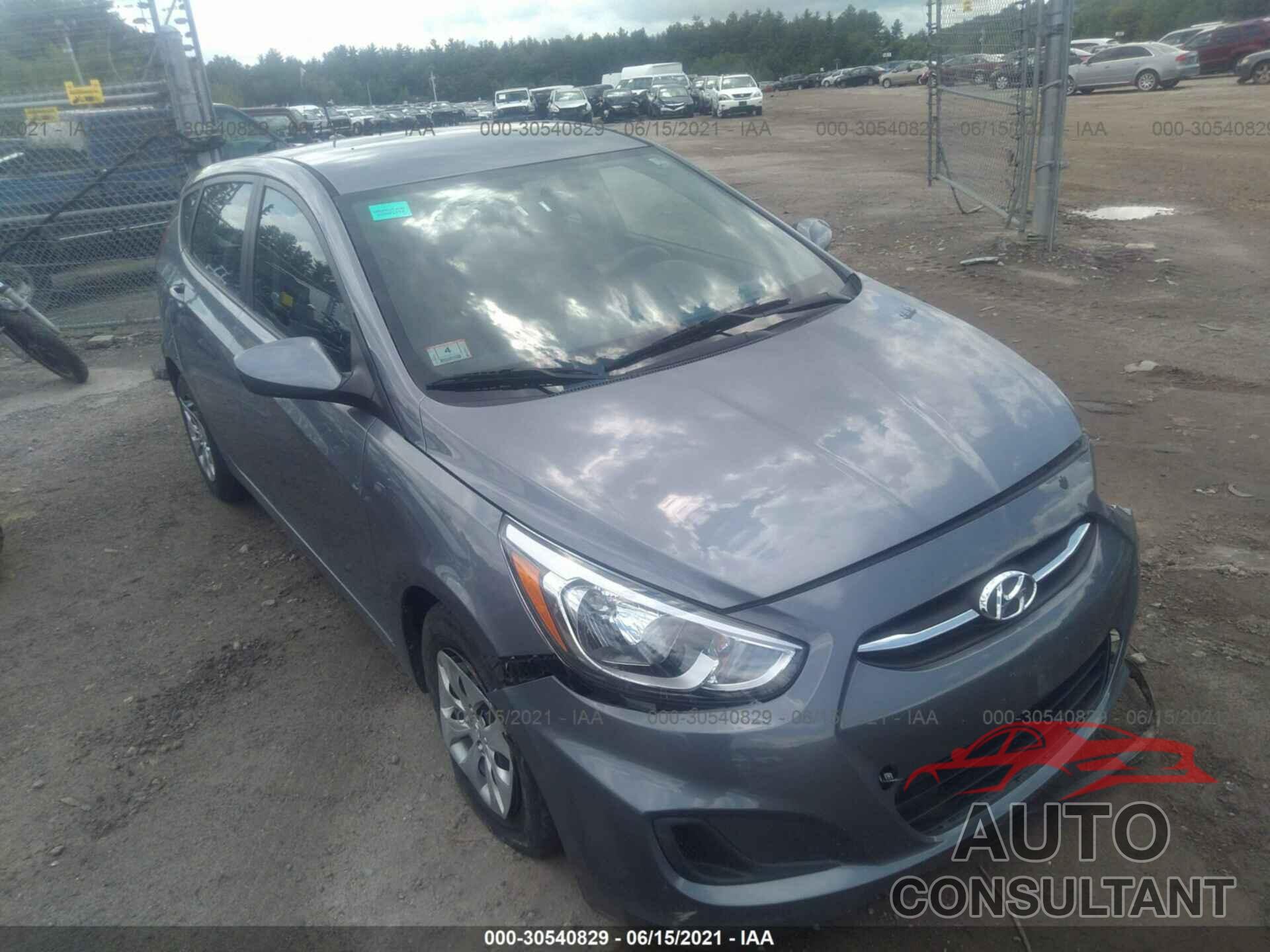 HYUNDAI ACCENT 2017 - KMHCT5AE3HU345177
