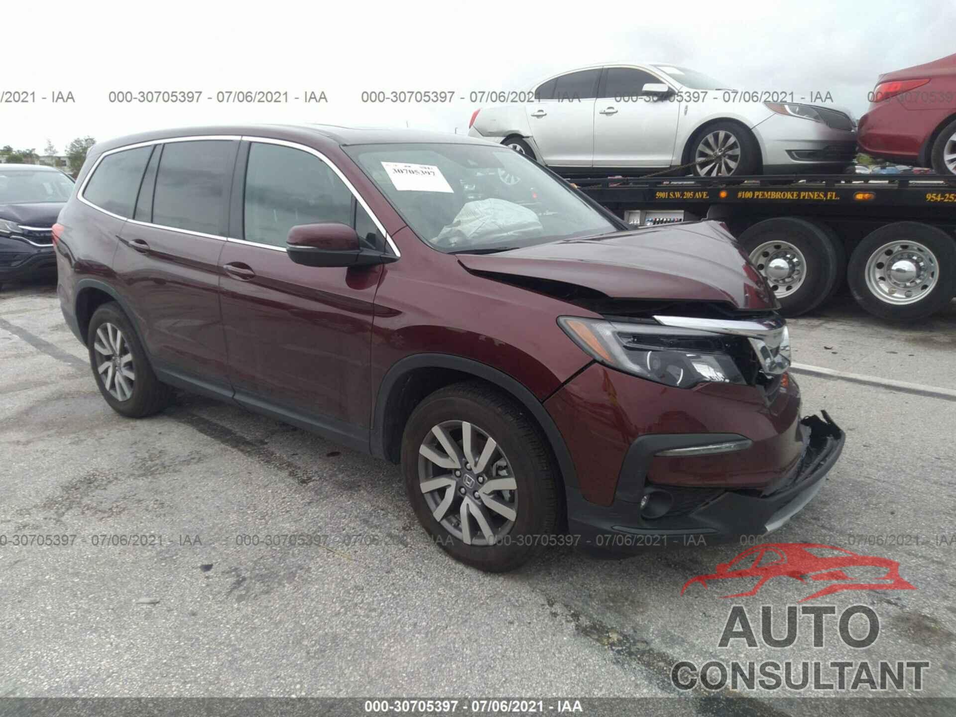 HONDA PILOT 2021 - 5FNYF5H54MB017941