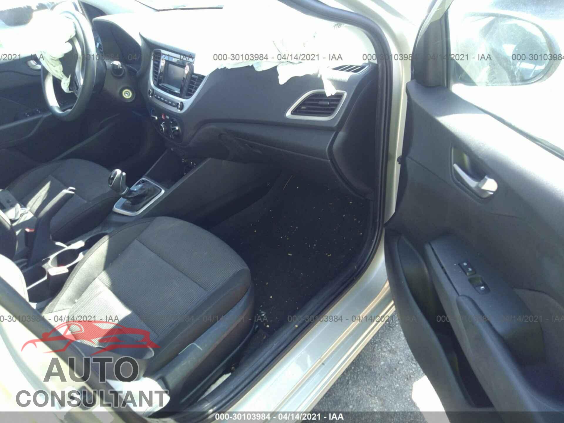 HYUNDAI ACCENT 2020 - 3KPC24A67LE113473
