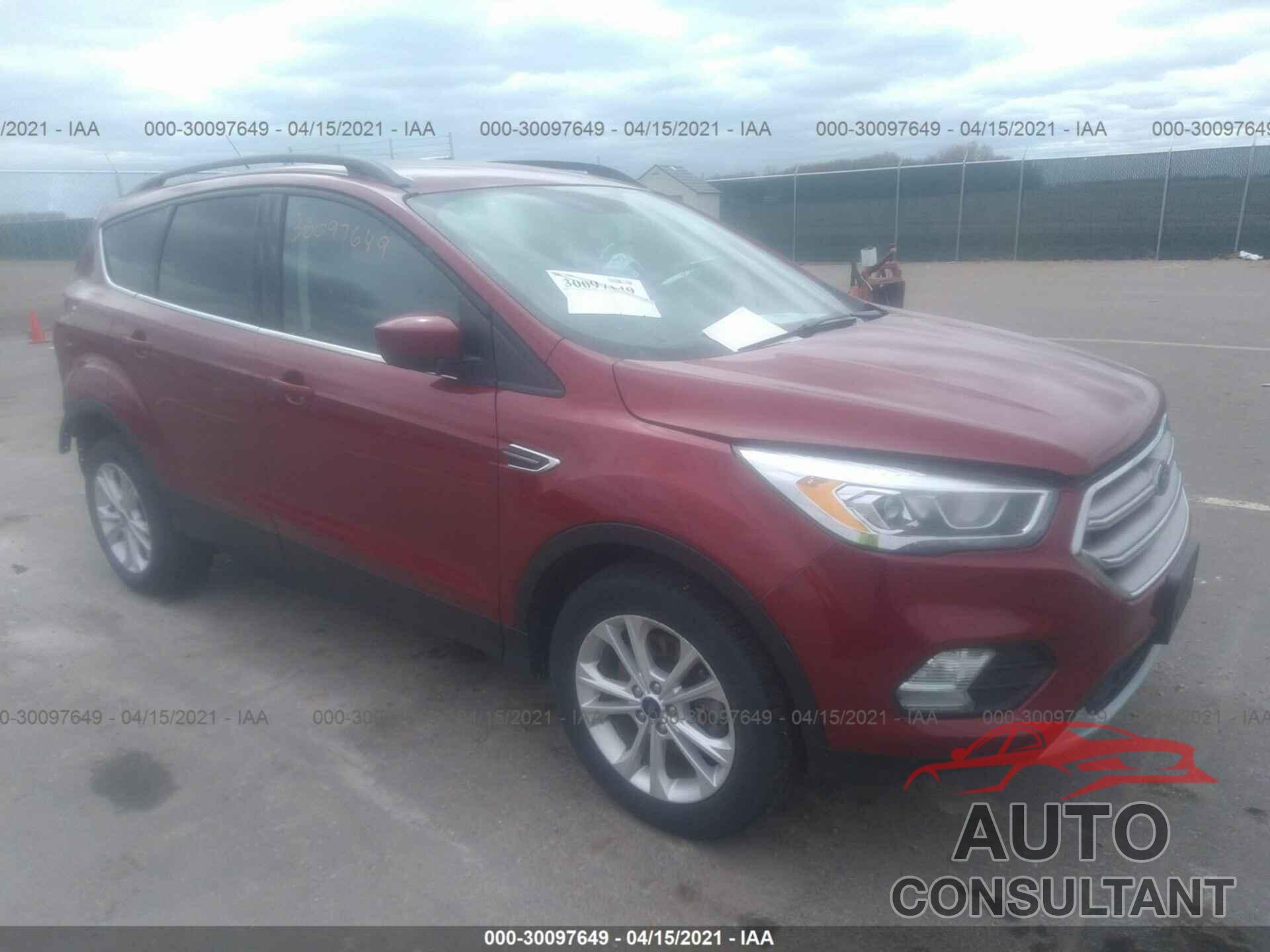 FORD ESCAPE 2017 - 1FMCU9G99HUA23268