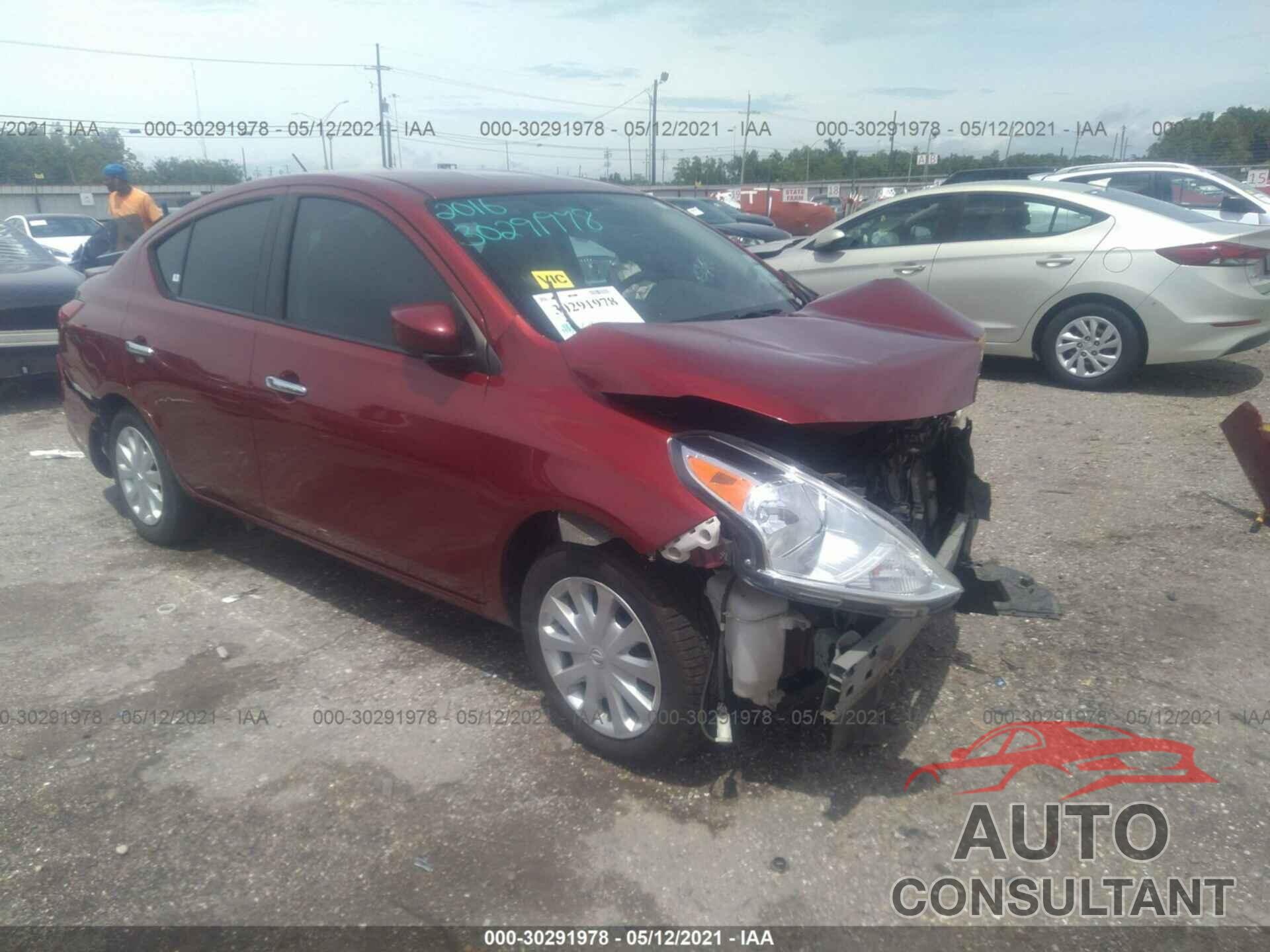 NISSAN VERSA 2016 - 3N1CN7AP0GL834742
