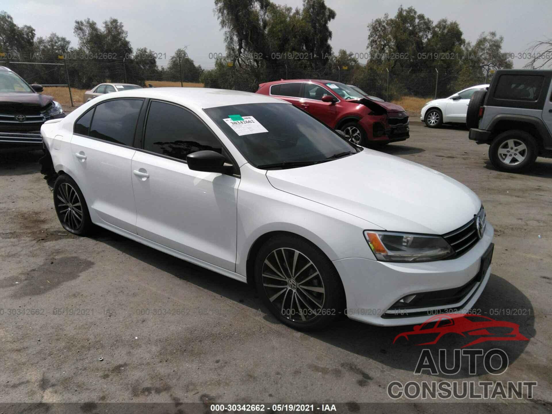 VOLKSWAGEN JETTA SEDAN 2016 - 3VWD17AJ2GM403951