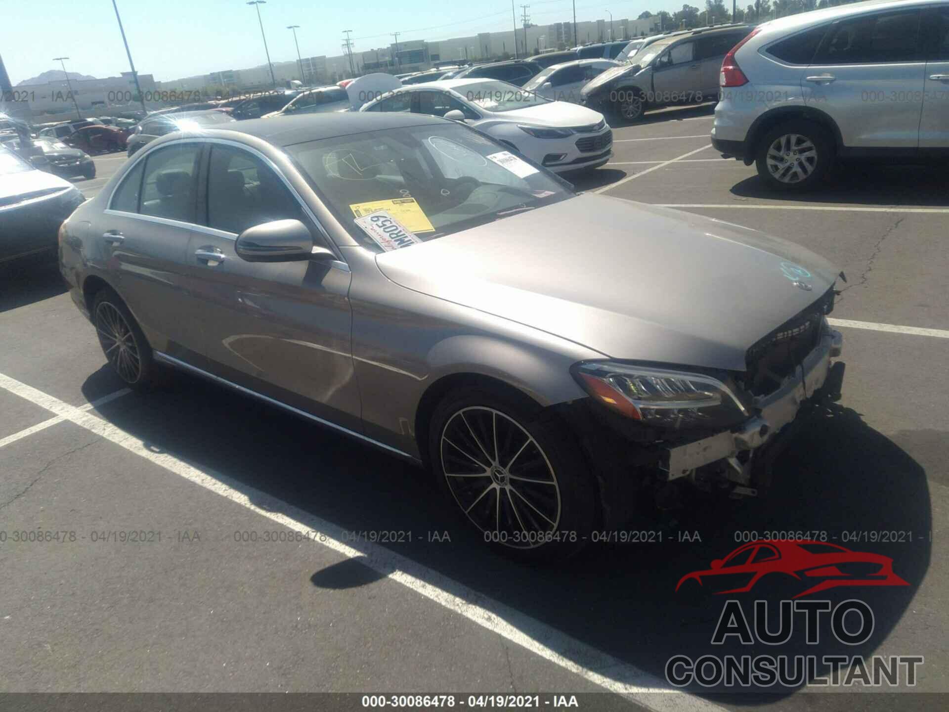 MERCEDES-BENZ C-CLASS 2019 - WDDWF8DB6KR502003