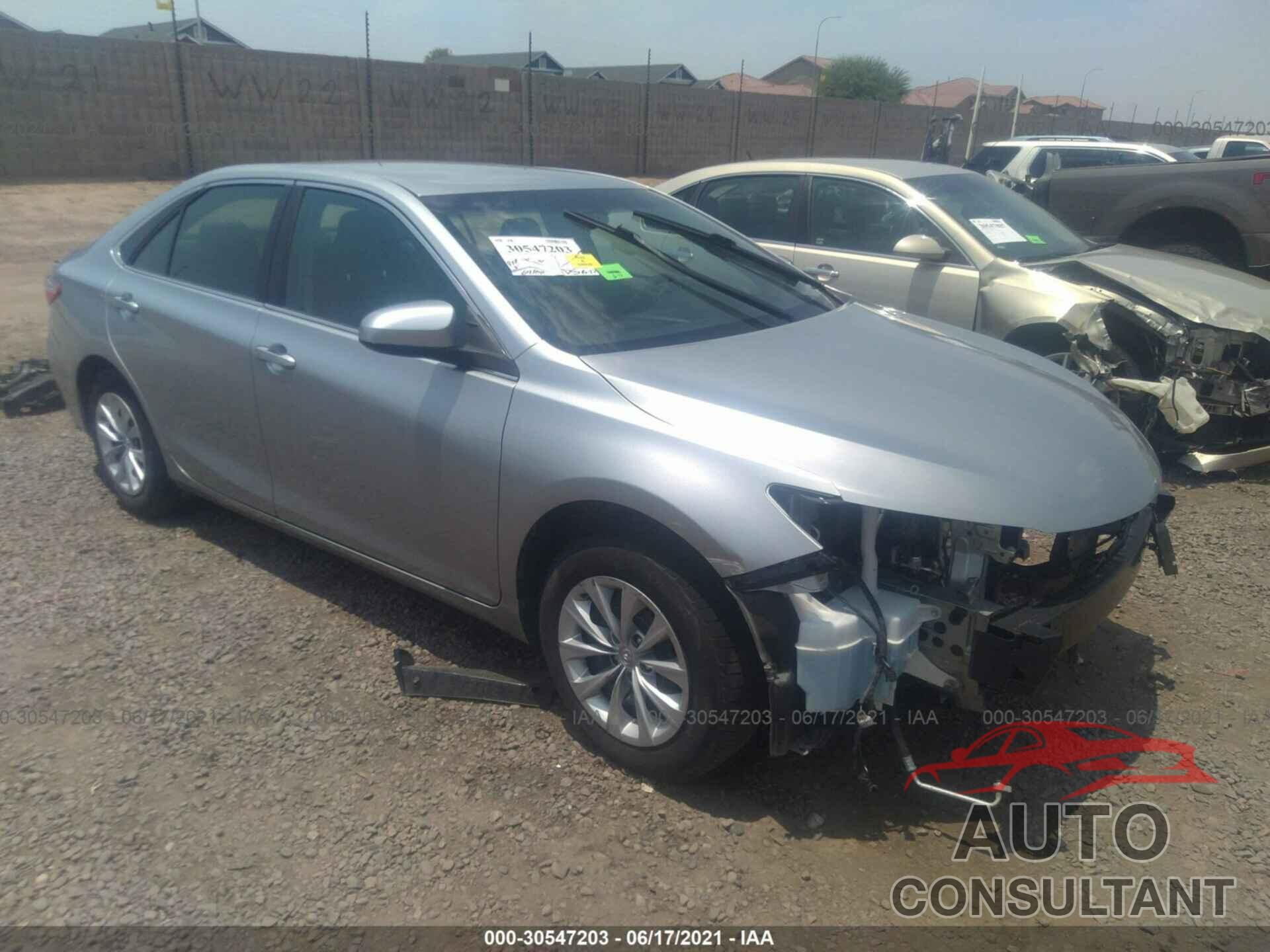 TOYOTA CAMRY 2016 - 4T1BF1FK9GU538779
