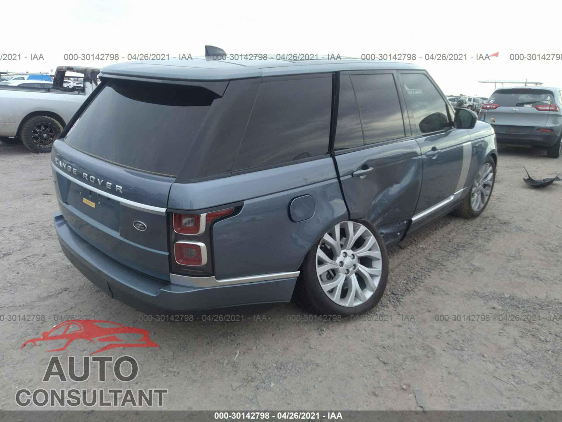 LAND ROVER RANGE ROVER 2019 - SALGS2RE5KA531445