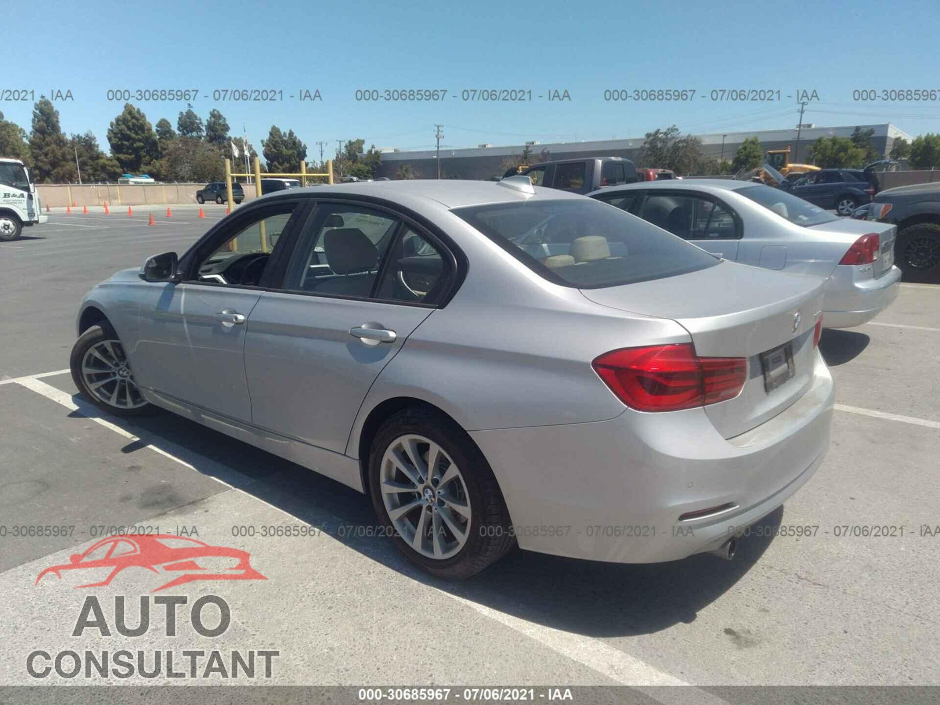 BMW 3 SERIES 2017 - WBA8A9C37HAC99843