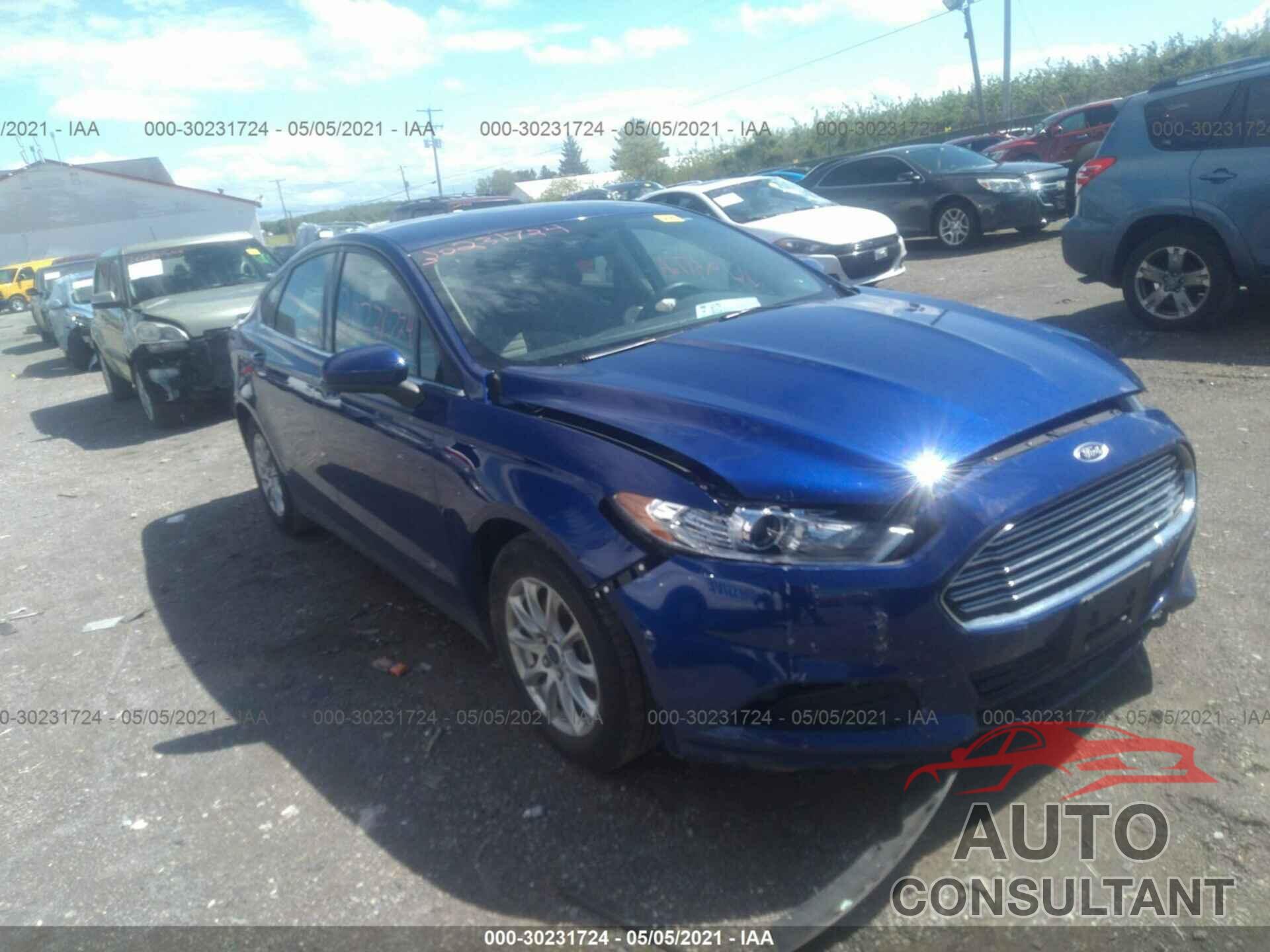 FORD FUSION 2016 - 3FA6P0G76GR177211