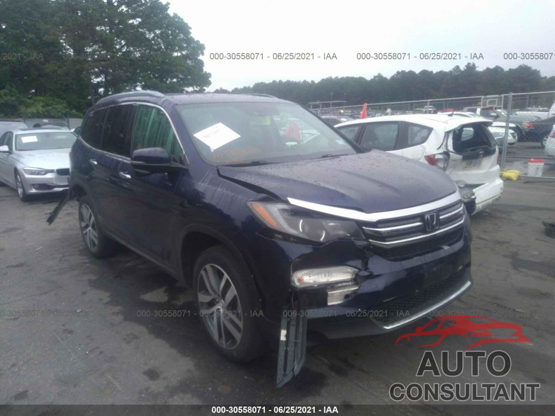 HONDA PILOT 2017 - 5FNYF6H97HB058370