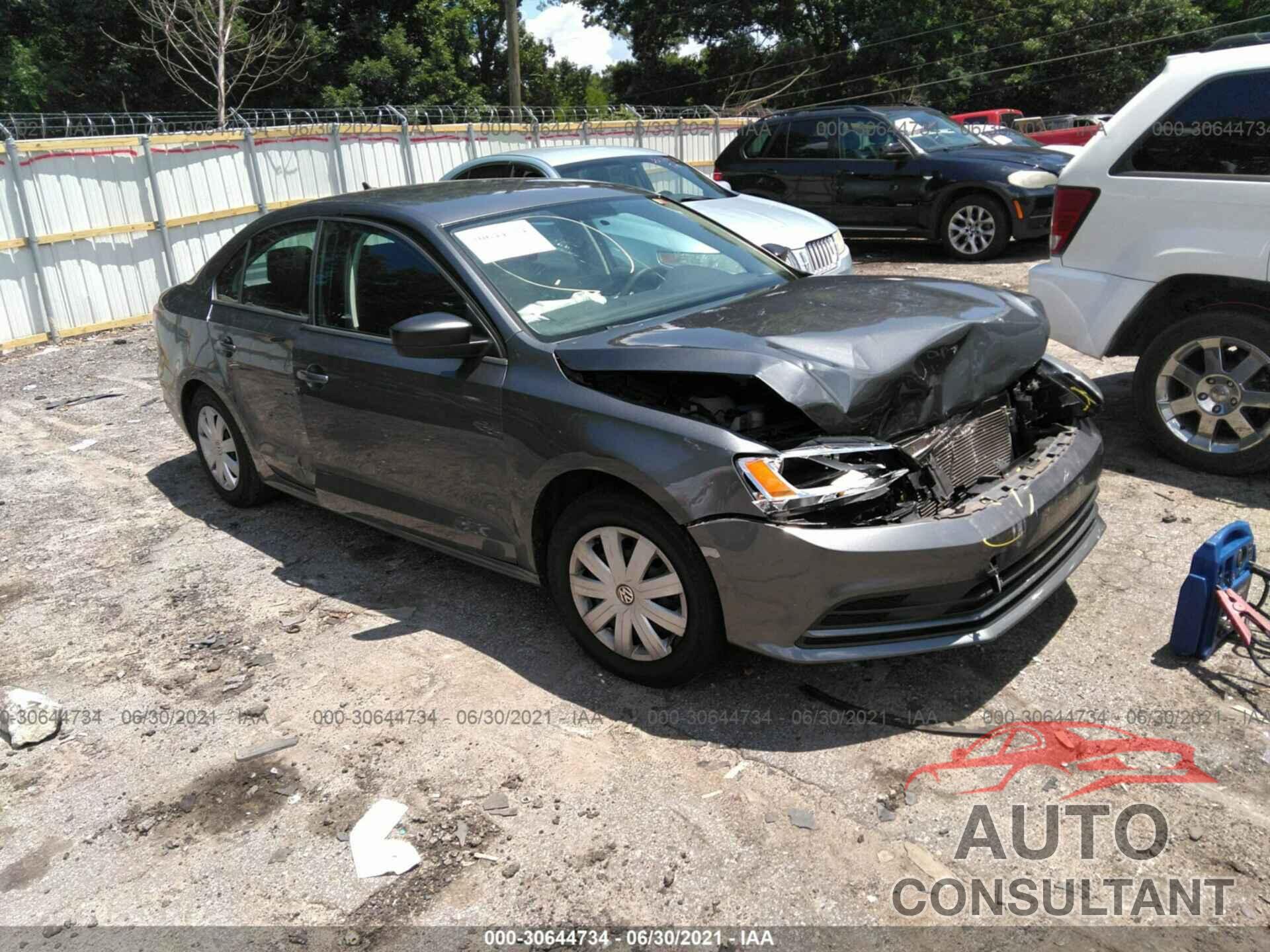 VOLKSWAGEN JETTA SEDAN 2016 - 3VW267AJ7GM382958