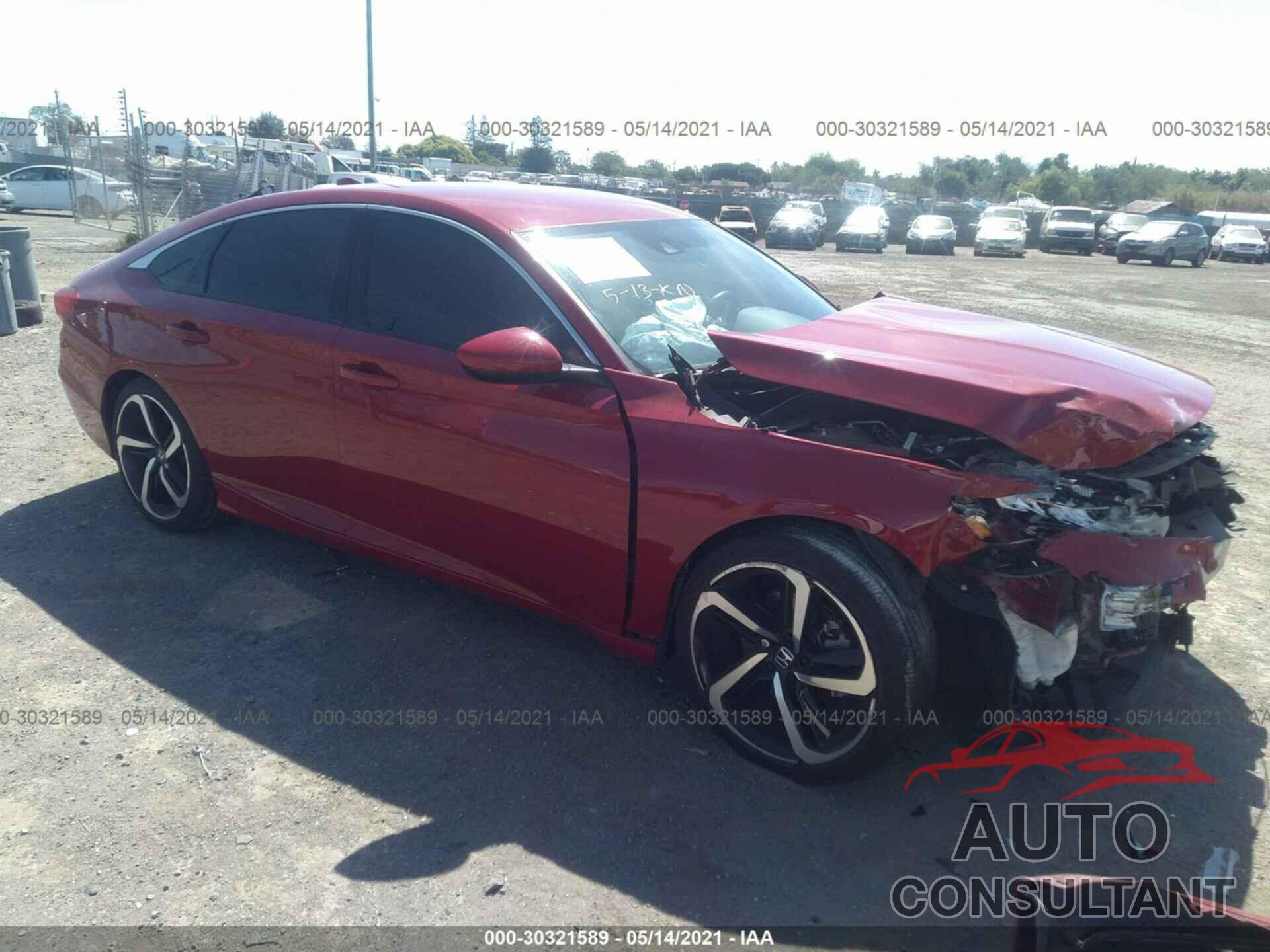 HONDA ACCORD SEDAN 2018 - 1HGCV1F39JA174961