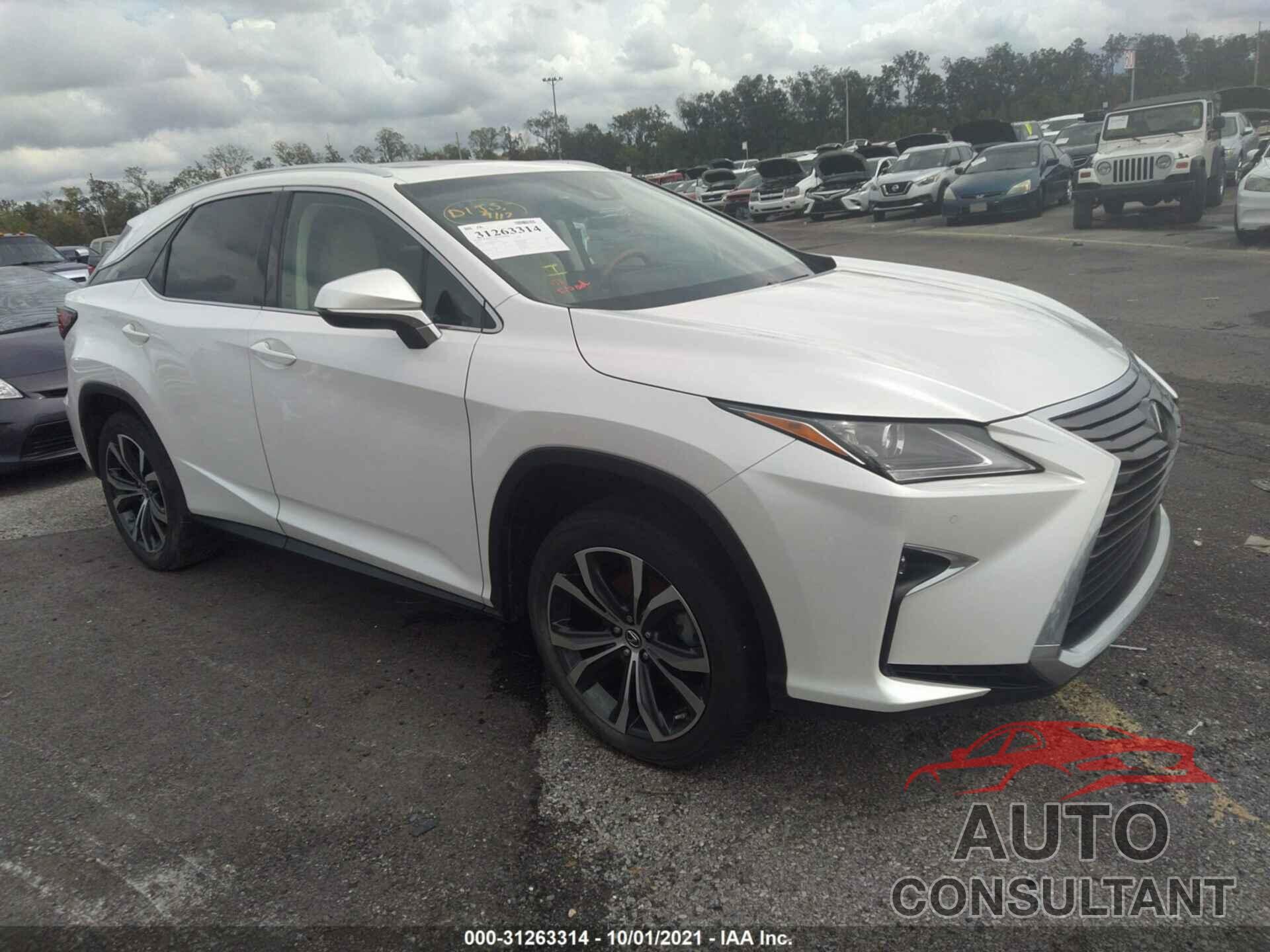 LEXUS RX 2018 - 2T2ZZMCA8JC105087