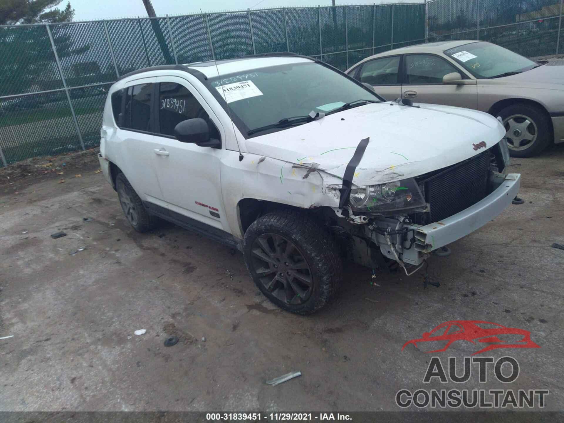 JEEP COMPASS 2016 - 1C4NJDBB1GD708978