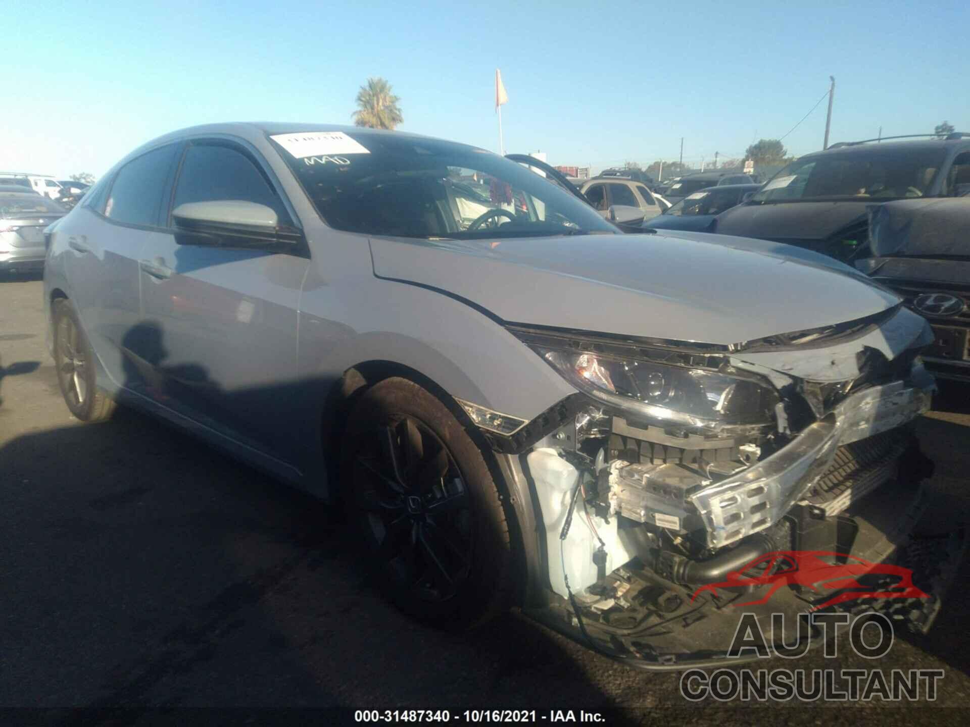 HONDA CIVIC HATCHBACK 2021 - SHHFK7H67MU408524