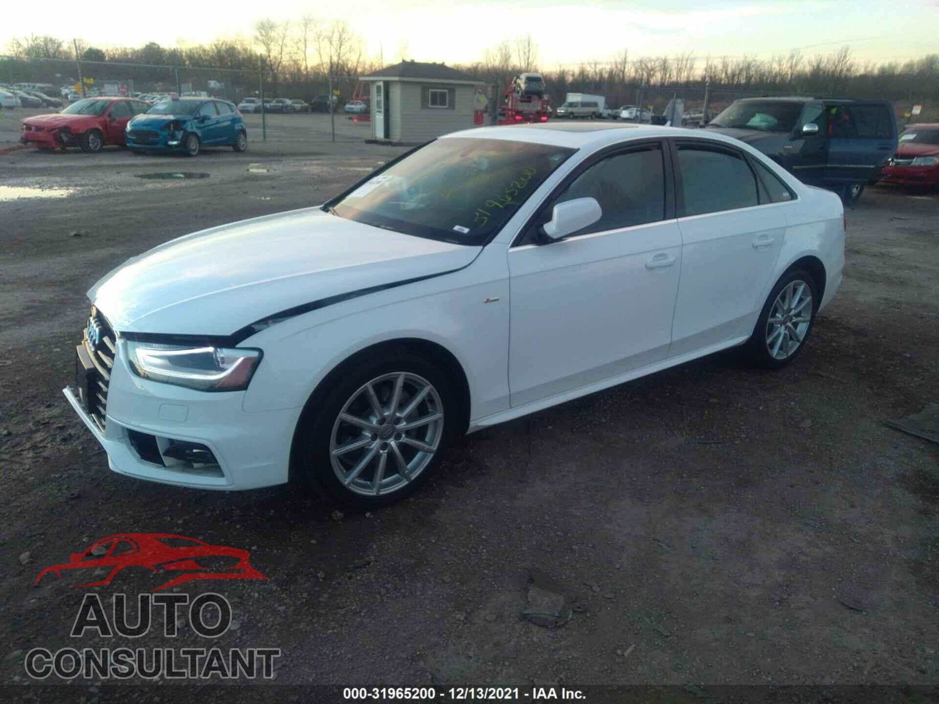 AUDI A4 2016 - WAUBFAFL9GN018277