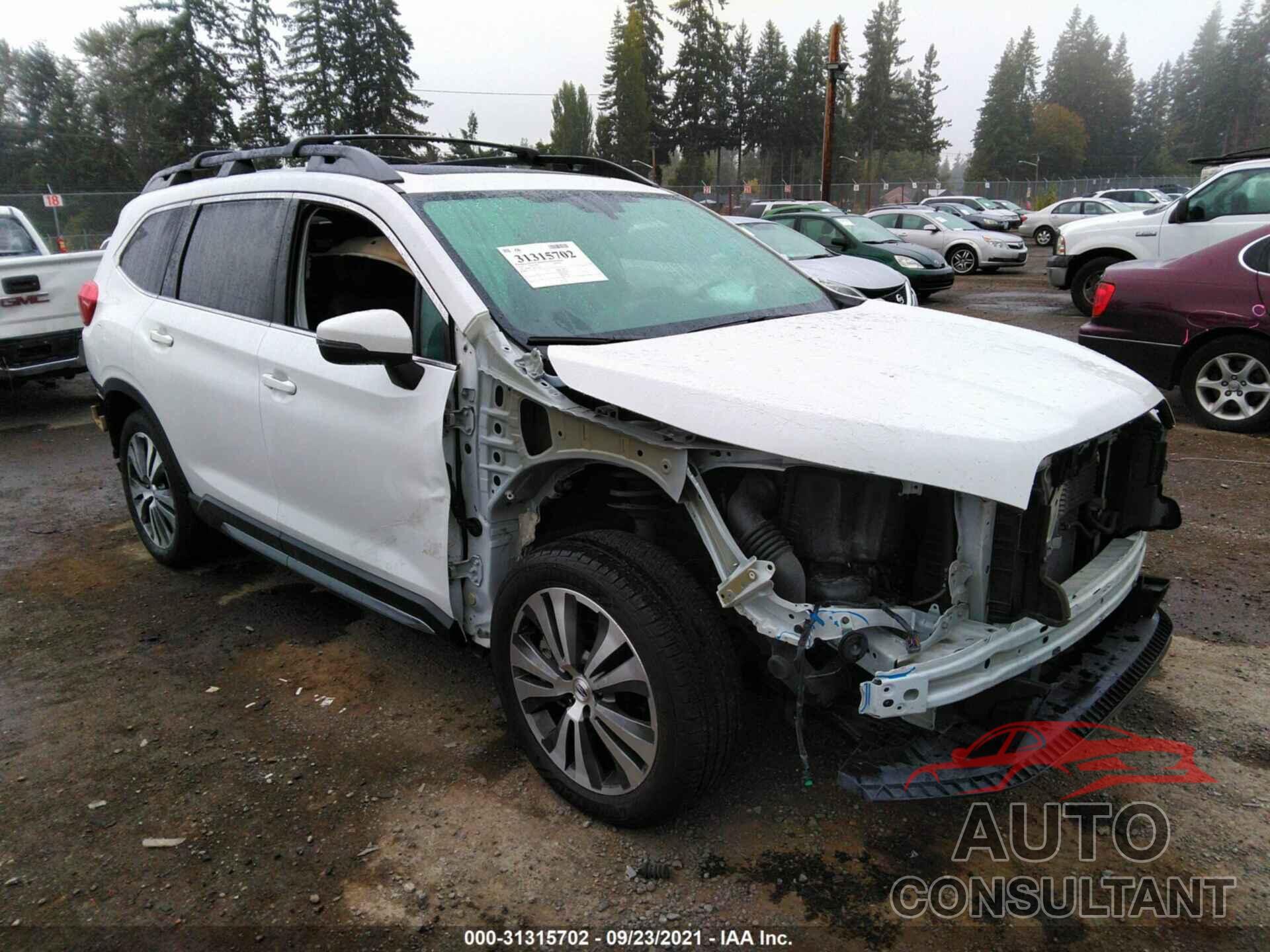 SUBARU ASCENT 2019 - 4S4WMALD6K3459033