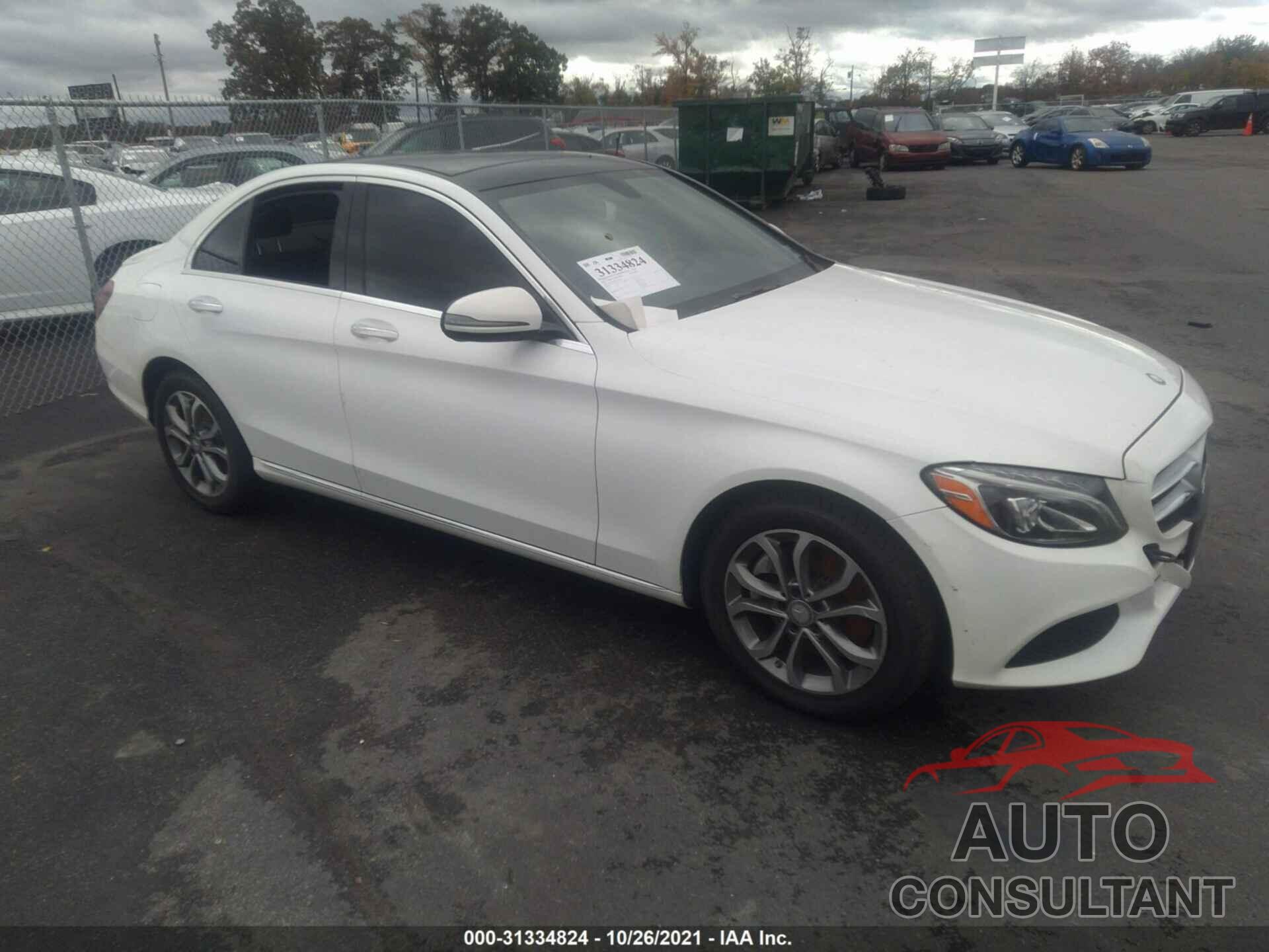MERCEDES-BENZ C-CLASS 2016 - 55SWF4KB5GU110194