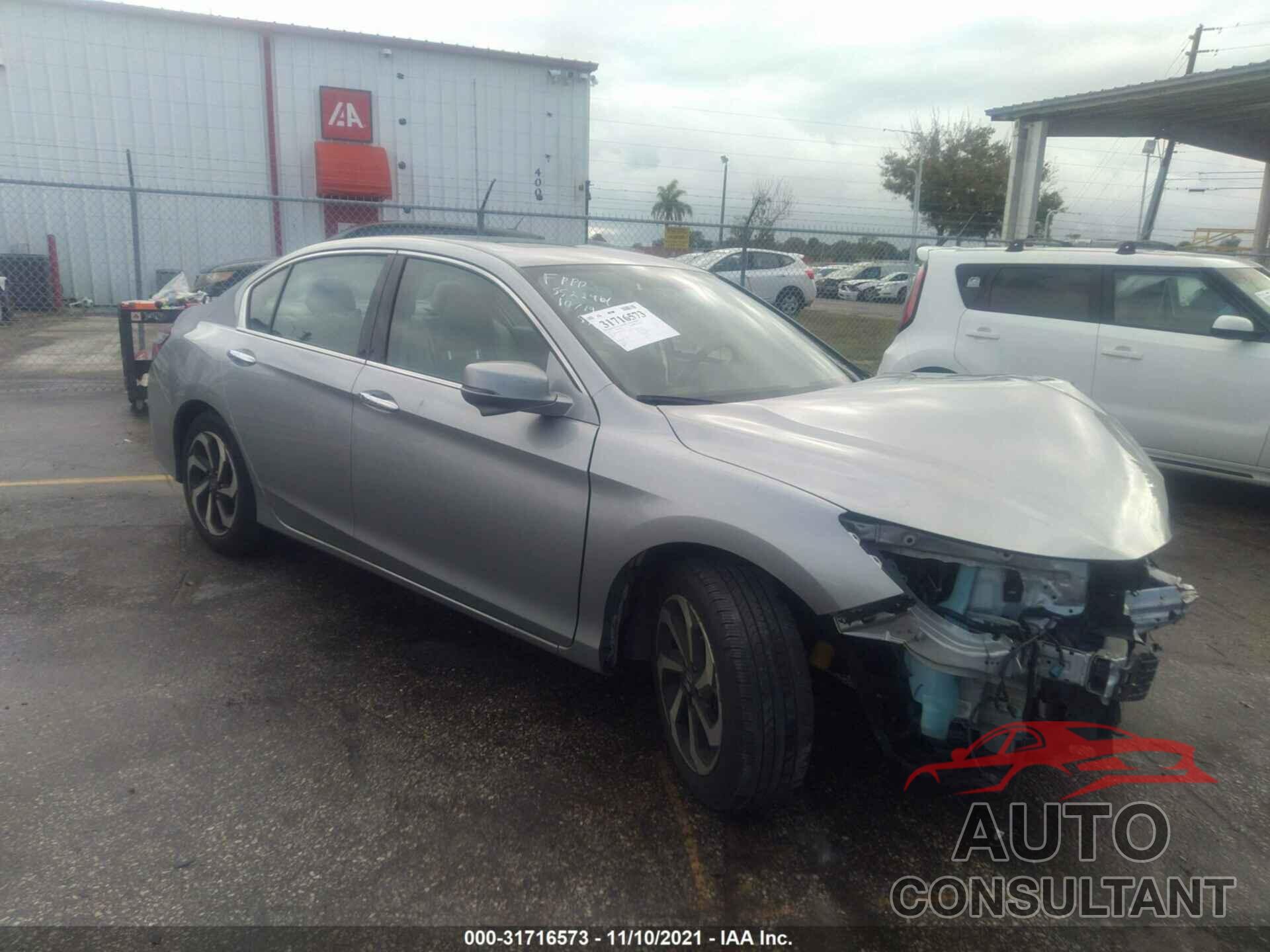 HONDA ACCORD SEDAN 2017 - 1HGCR3F89HA014374