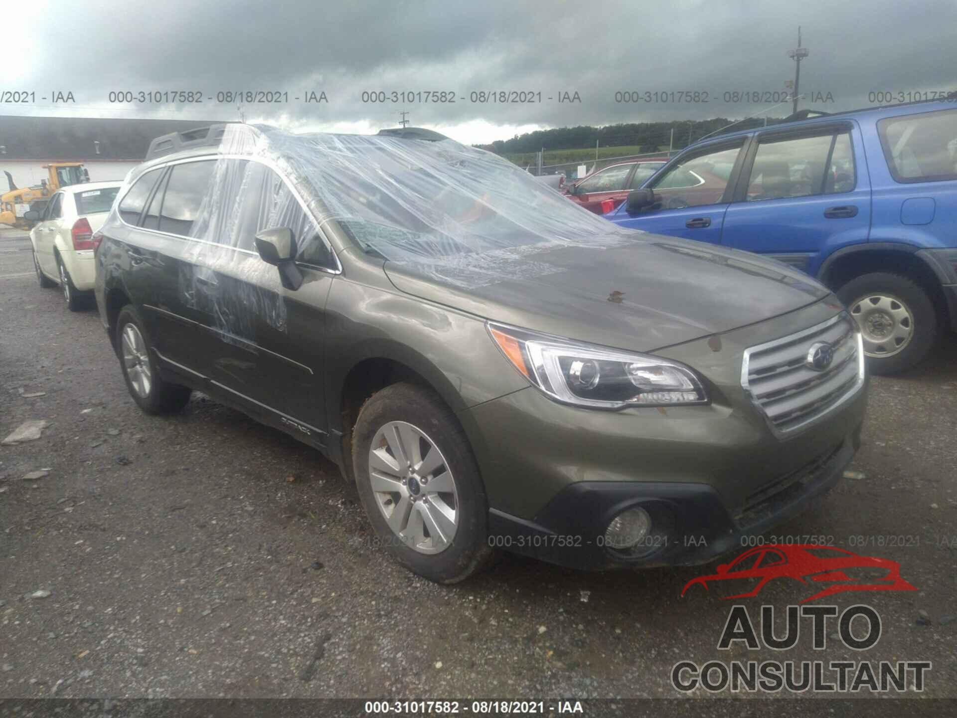 SUBARU OUTBACK 2017 - 4S4BSAHC6H3292993