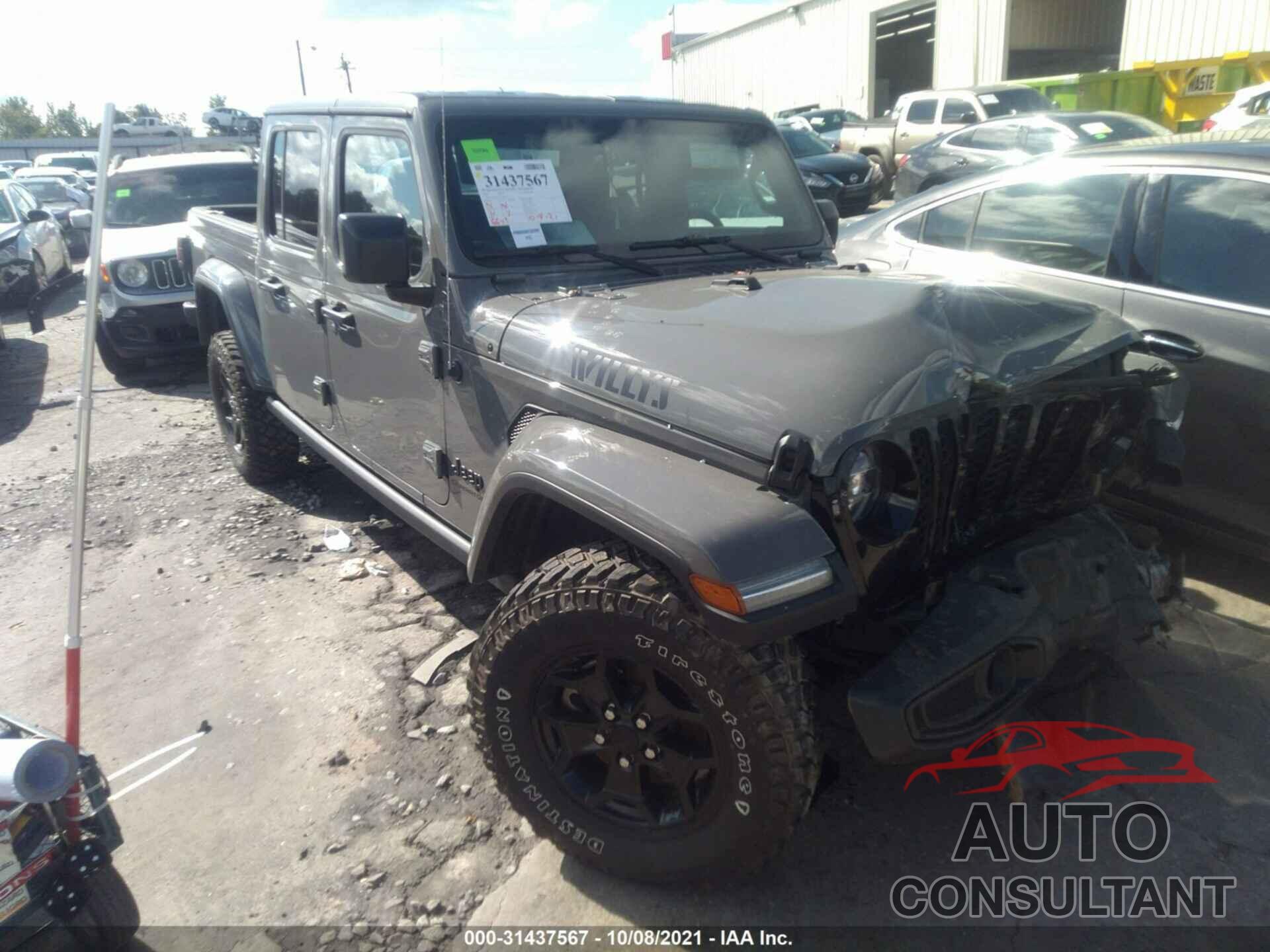 JEEP GLADIATOR 2021 - 1C6HJTAG4ML566414