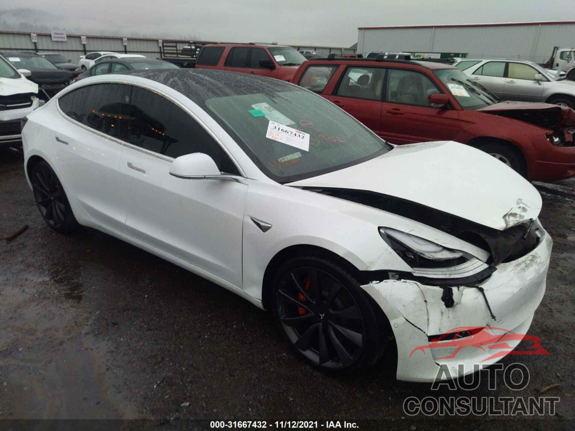 TESLA MODEL 3 2020 - 5YJ3E1EC1LF719450