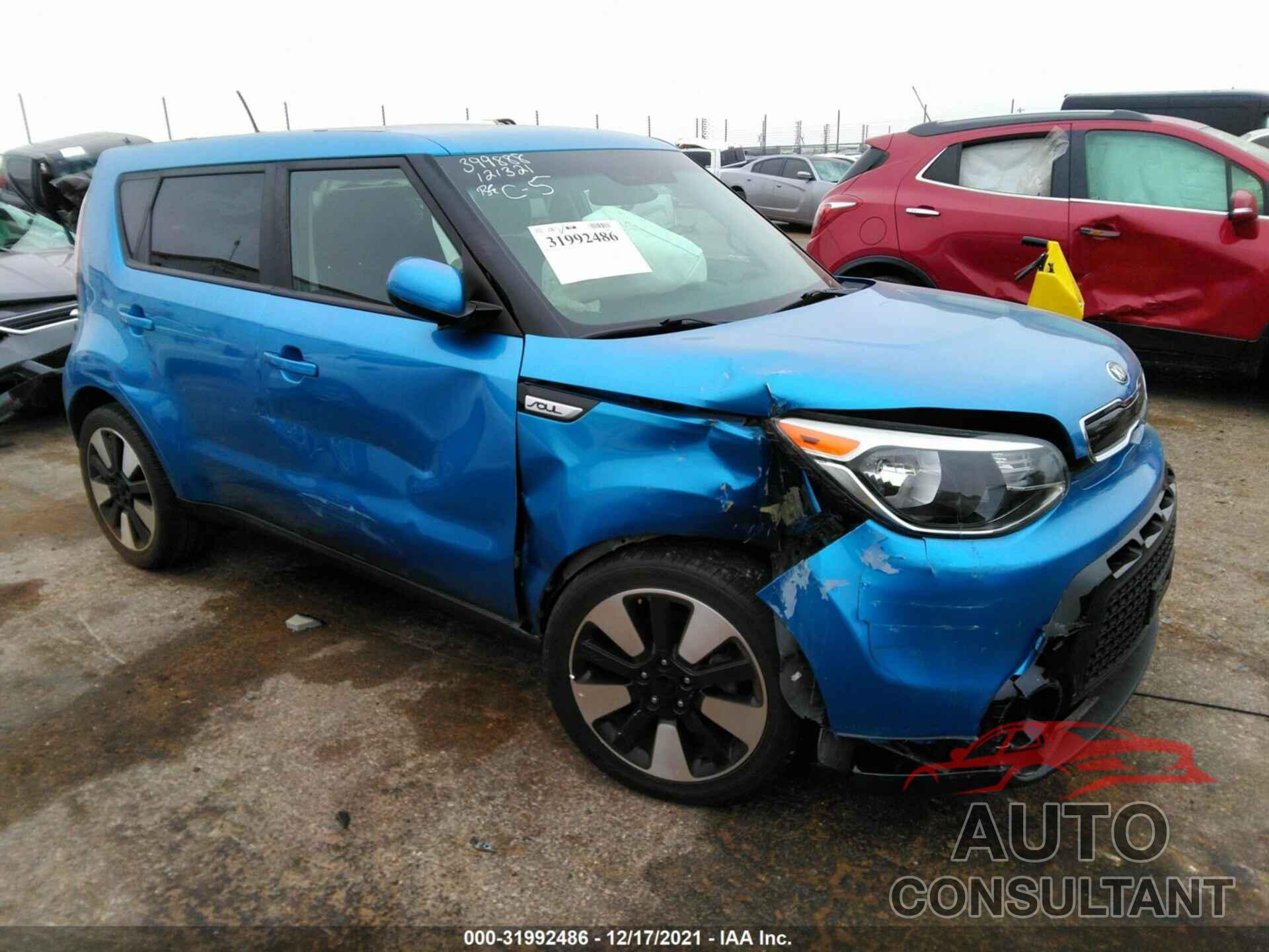 KIA SOUL 2016 - KNDJP3A56G7365120