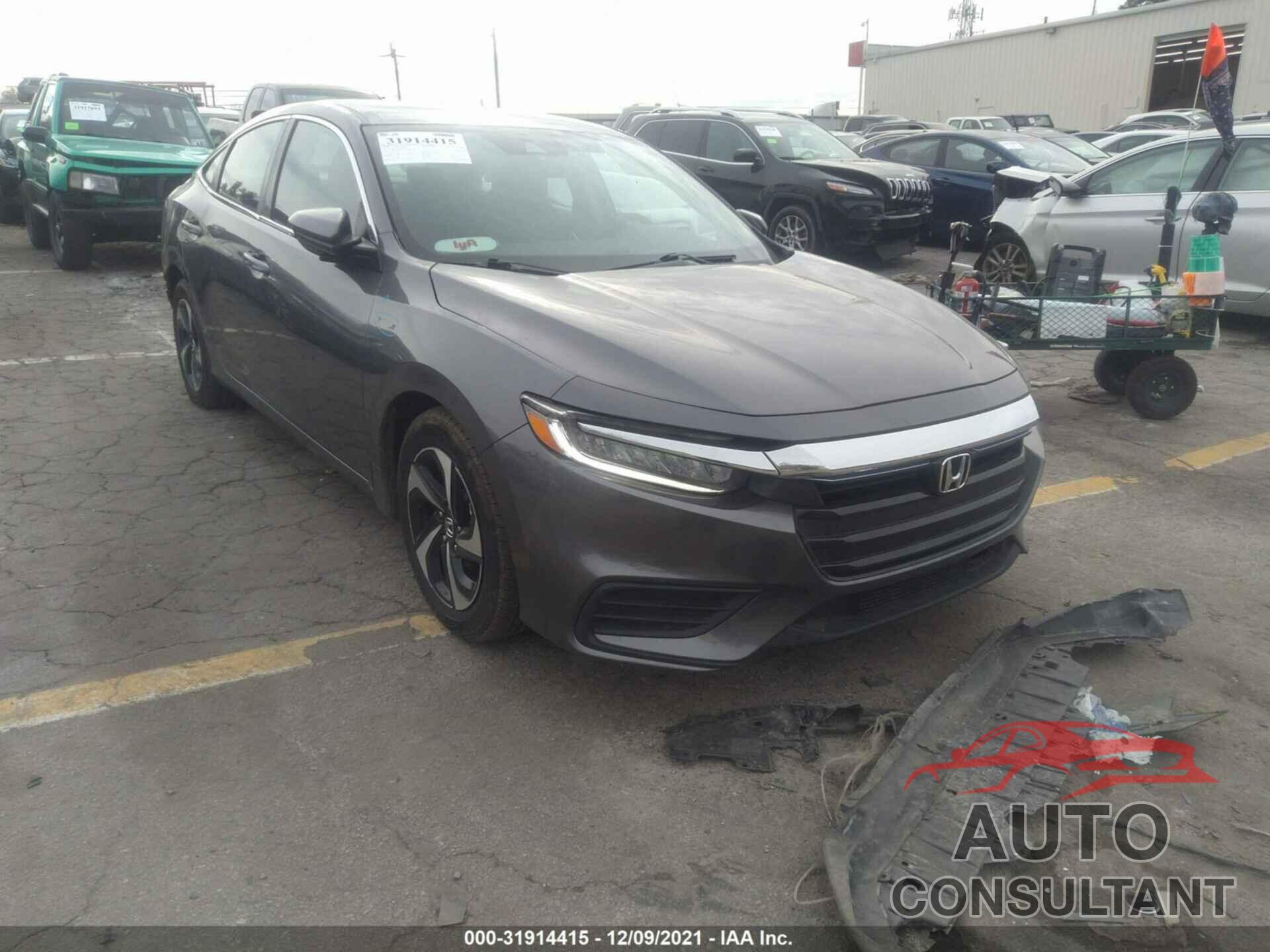 HONDA INSIGHT 2021 - 19XZE4F51ME010617