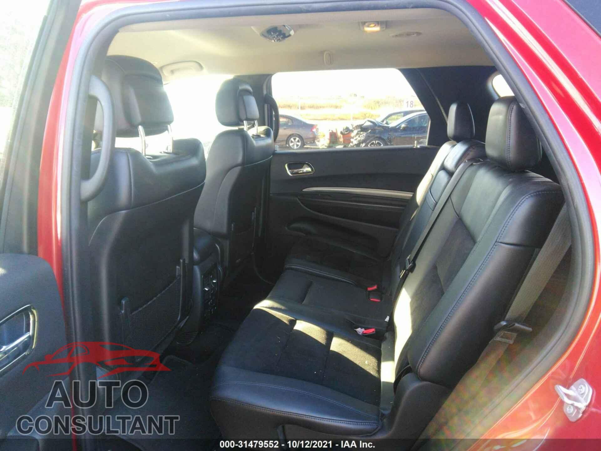 DODGE DURANGO 2018 - 1C4RDHDGXJC461482