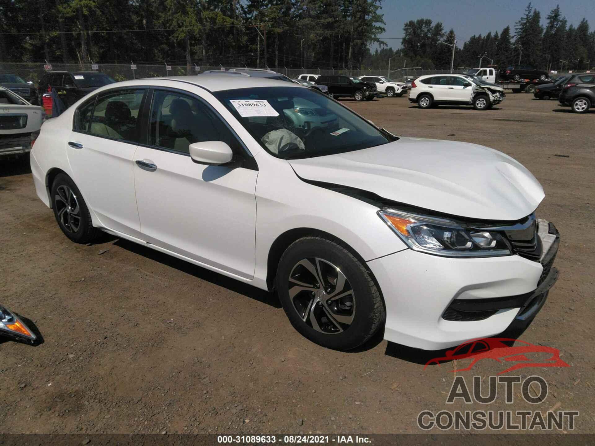HONDA ACCORD SEDAN 2017 - 1HGCR2F3XHA118211