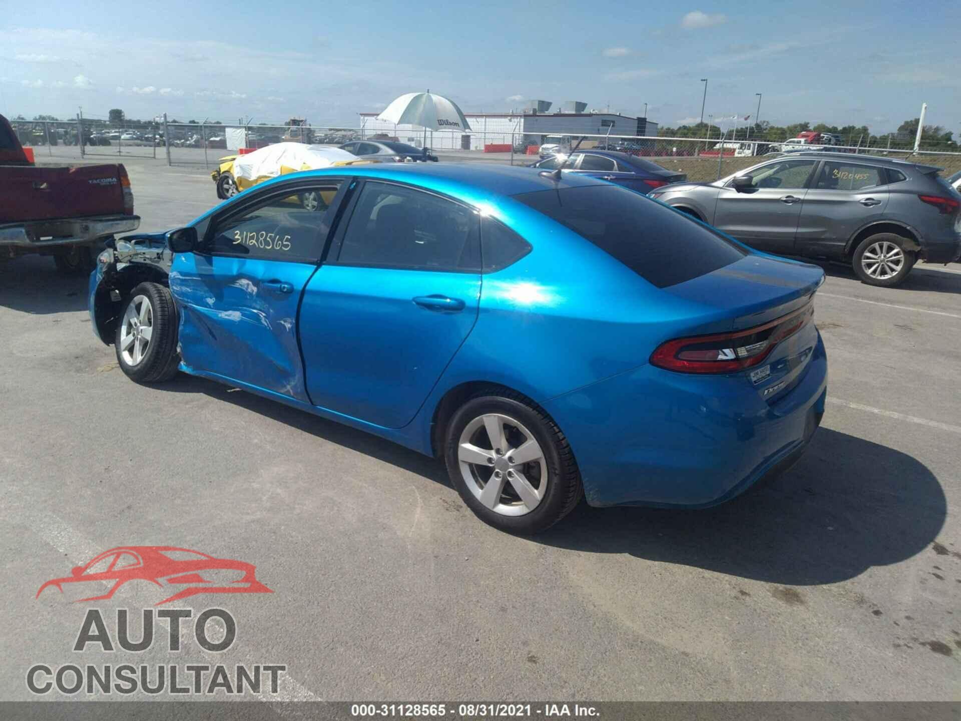 DODGE DART 2016 - 1C3CDFBB8GD680417