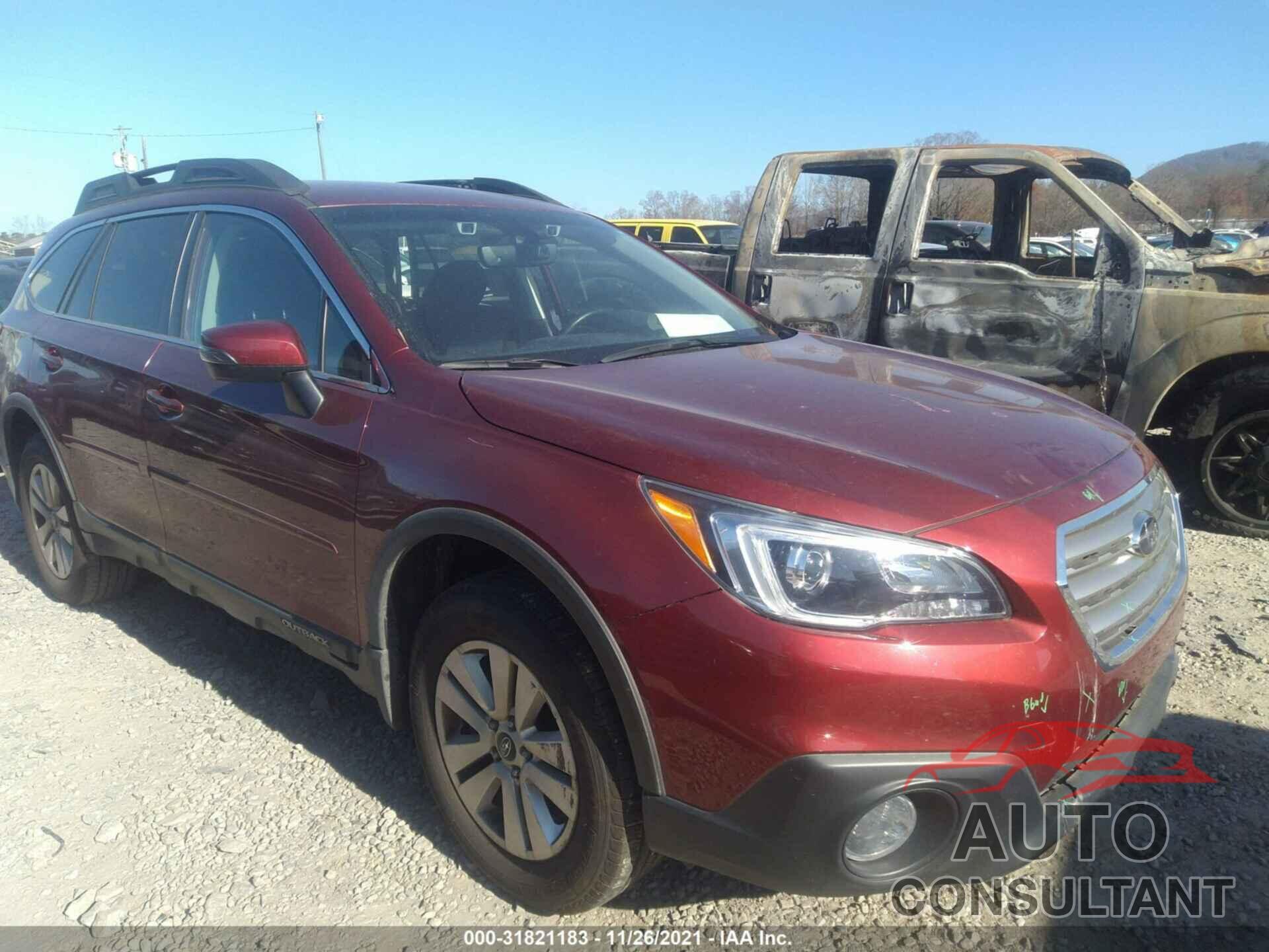 SUBARU OUTBACK 2017 - 4S4BSAFC1H3261802