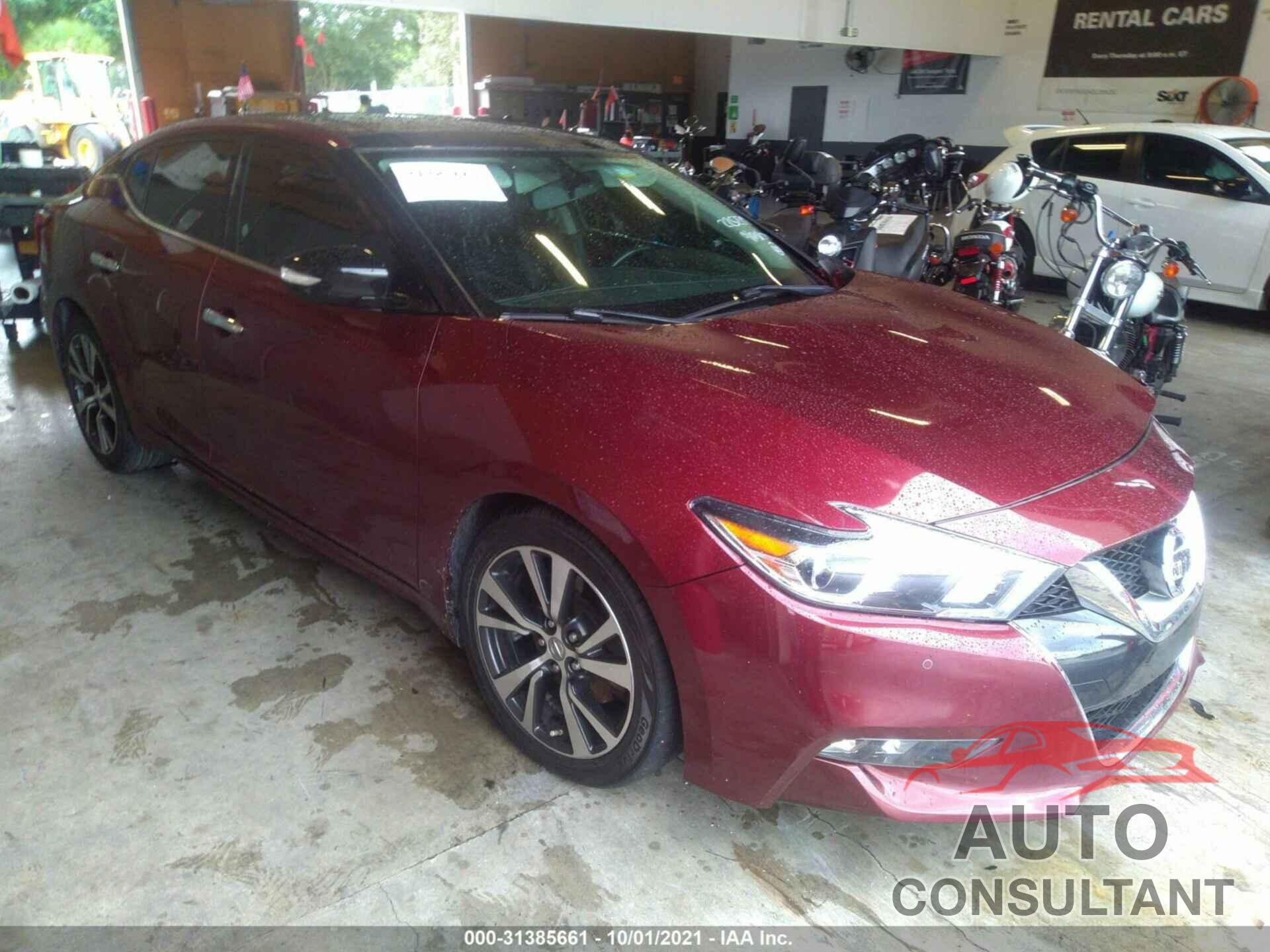 NISSAN MAXIMA 2016 - 1N4AA6AP9GC378901