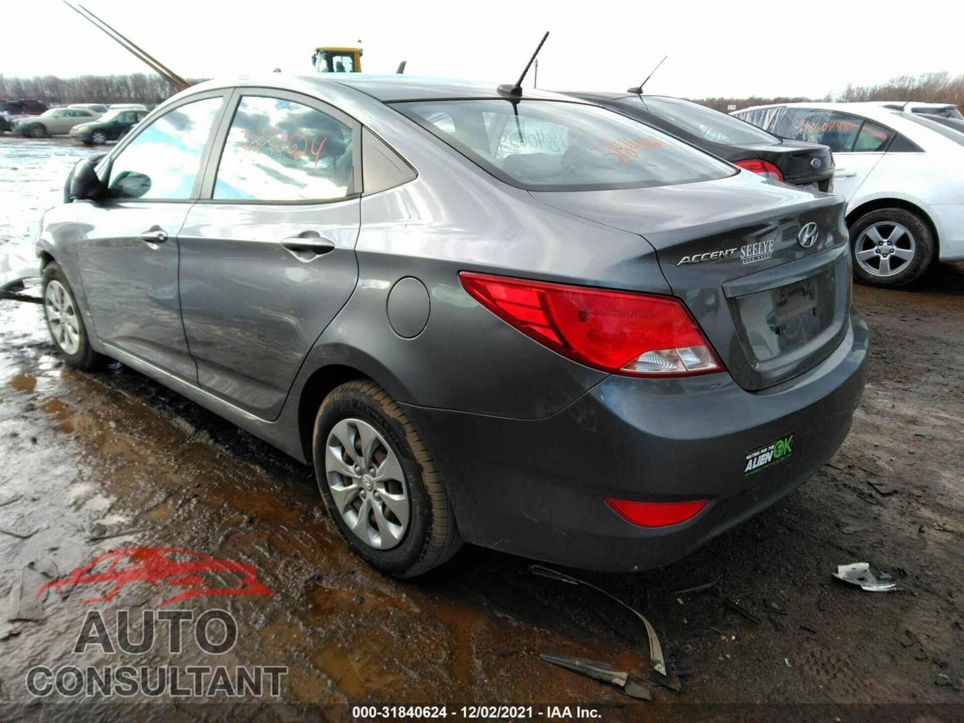 HYUNDAI ACCENT 2016 - KMHCT4AE2GU981663