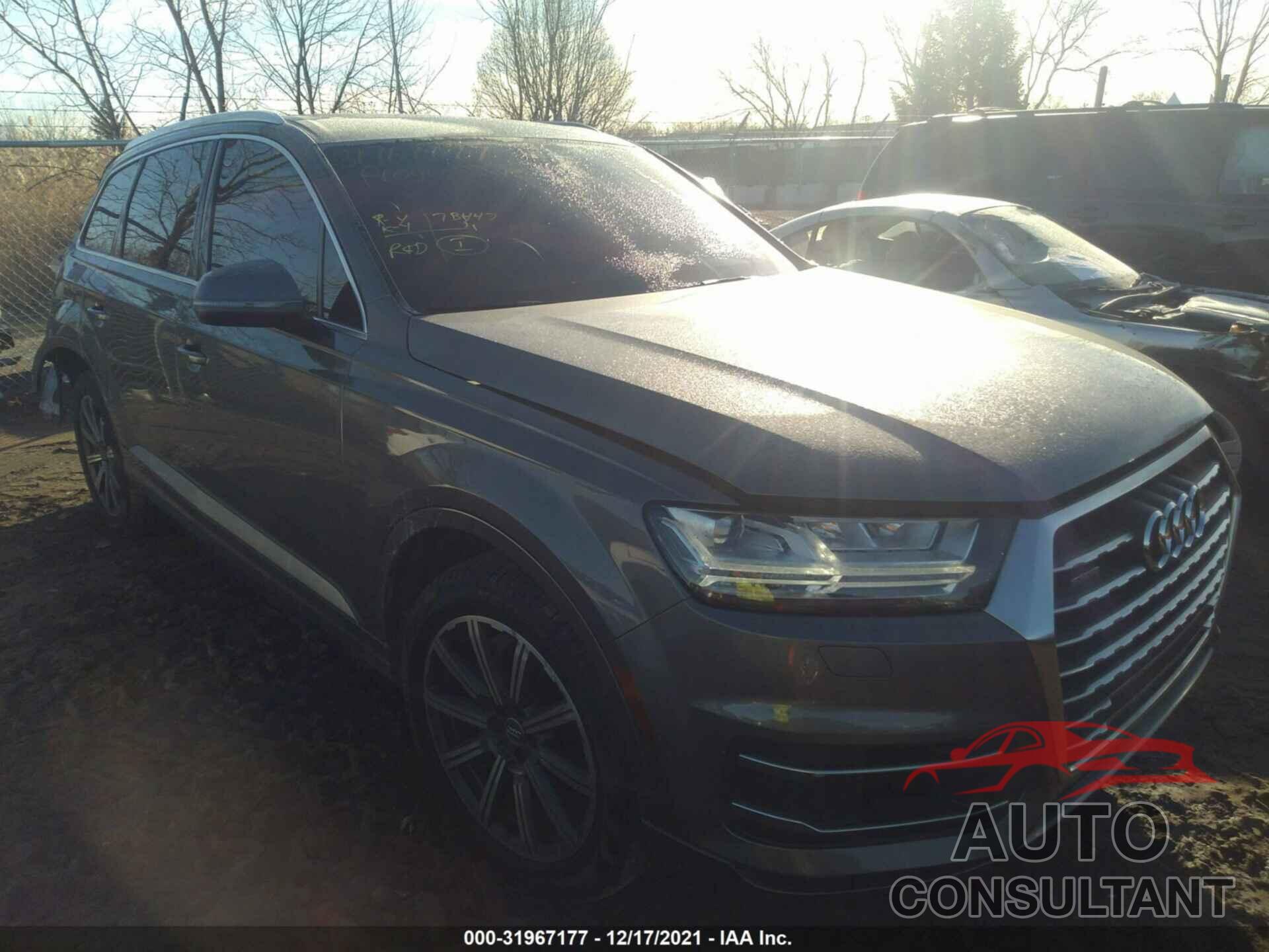 AUDI Q7 2017 - WA1LAAF79HD018029