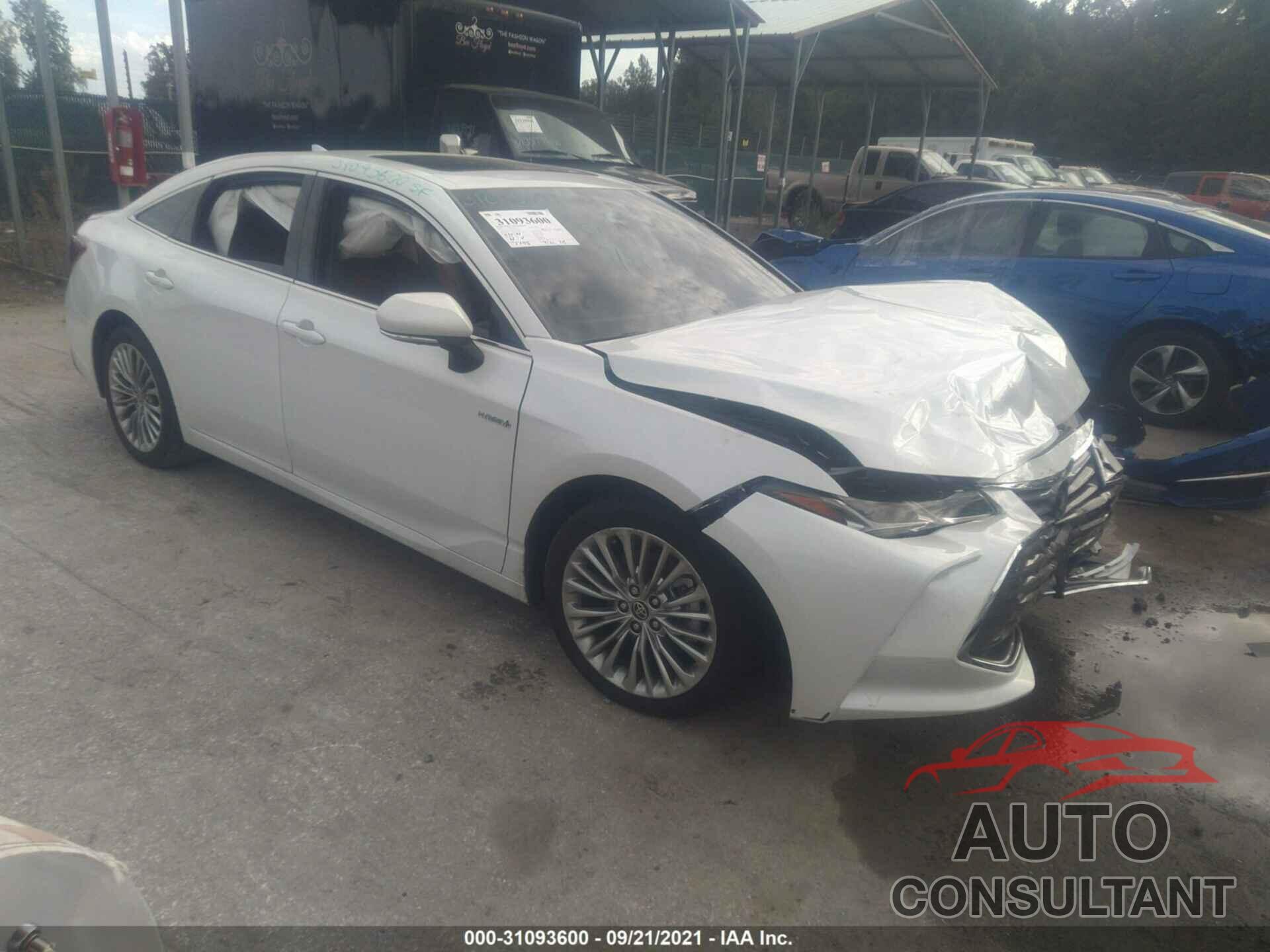 TOYOTA AVALON 2021 - 4T1DA1AB2MU006509