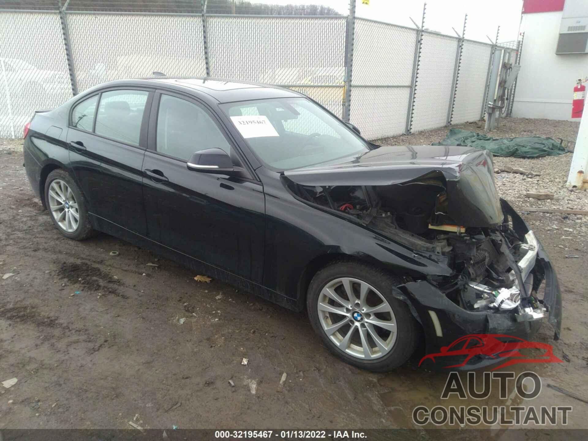 BMW 3 SERIES 2016 - WBA8A3C59GK551533