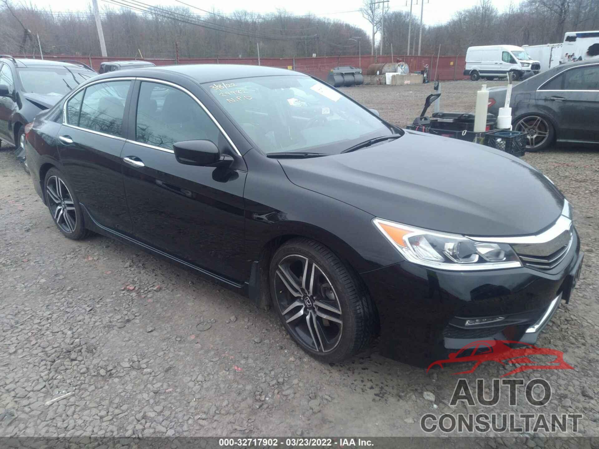 HONDA ACCORD SEDAN 2017 - 1HGCR2F14HA298493