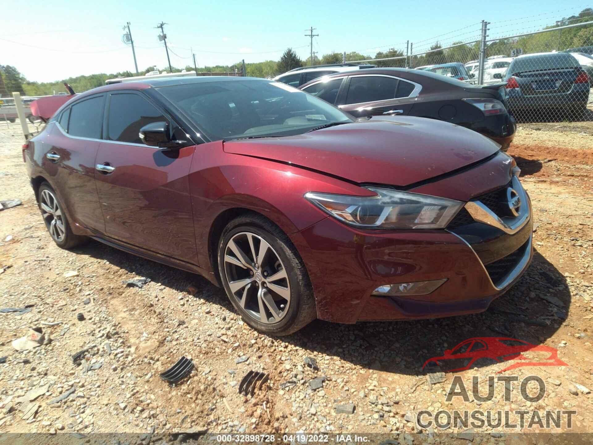 NISSAN MAXIMA 2017 - 1N4AA6AP2HC378174