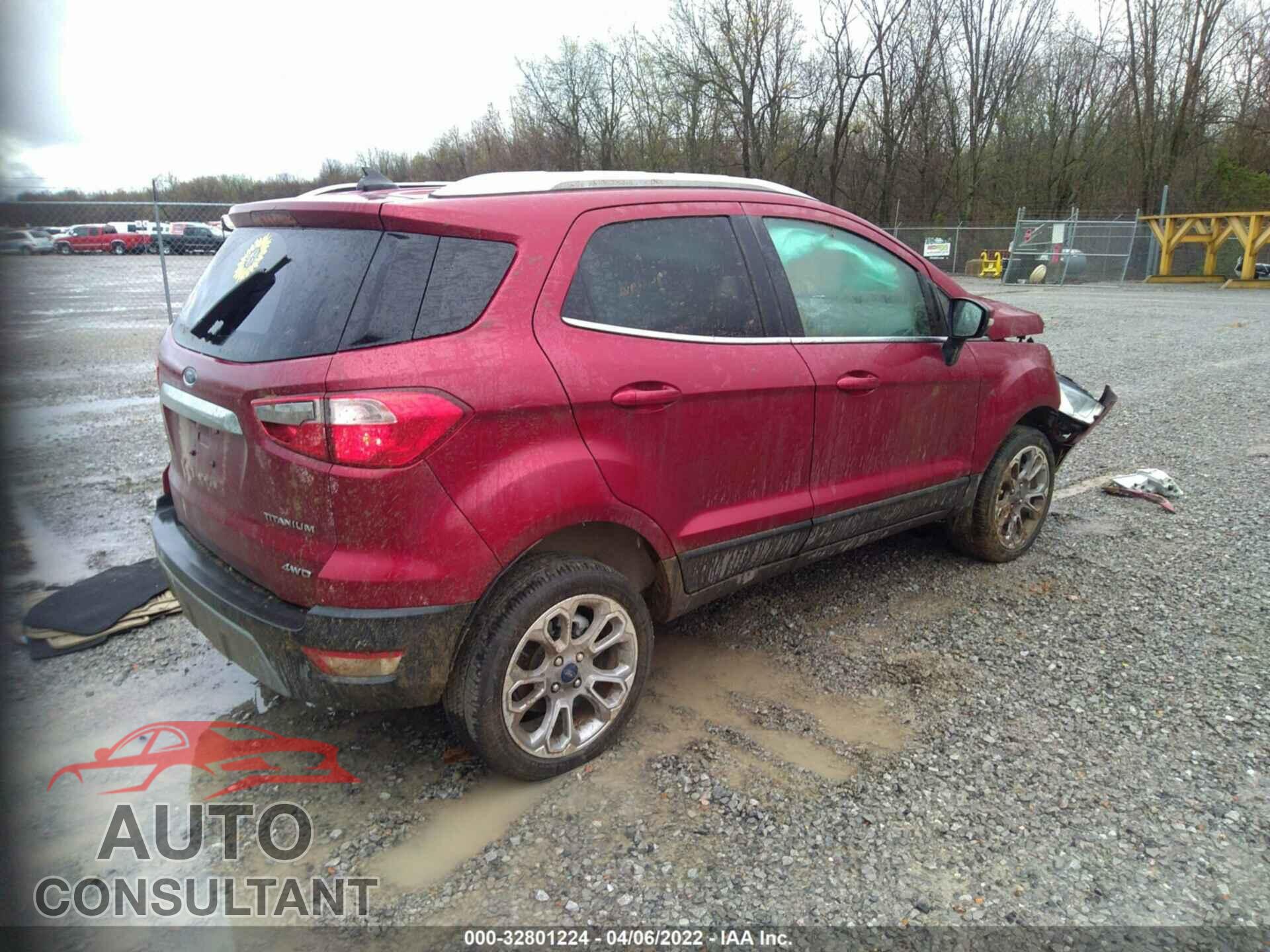 FORD ECOSPORT 2019 - MAJ6S3KL5KC293852